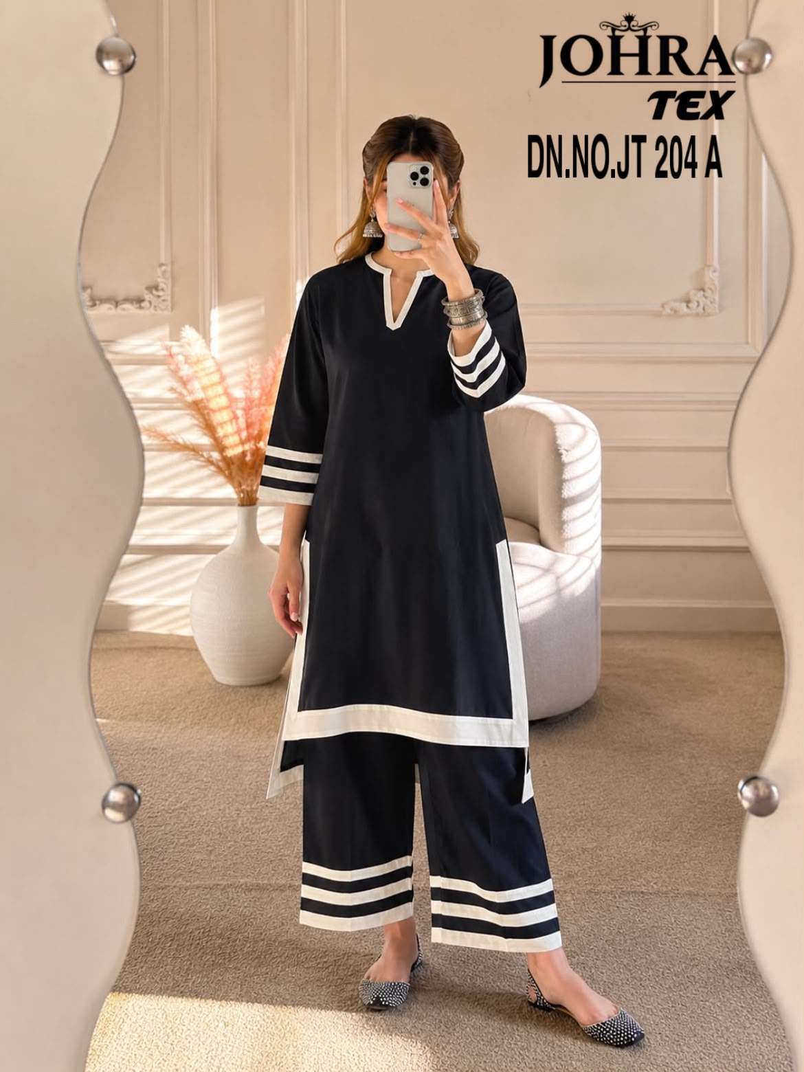JOHRA TEX  JT 204 READY MADE CO-ORD SET COLLECTION 