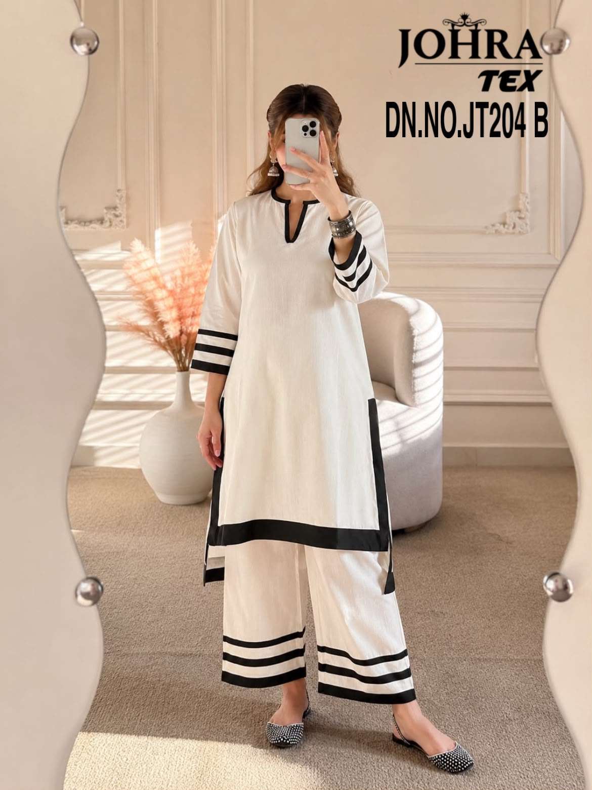 JOHRA TEX  JT 204 READY MADE CO-ORD SET COLLECTION 
