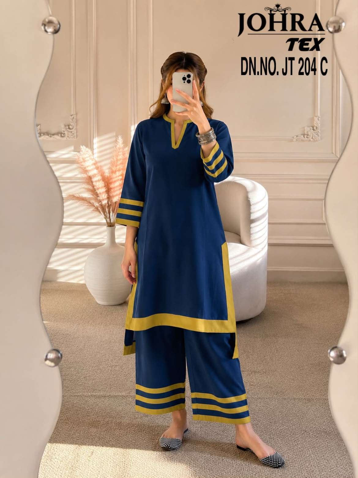 JOHRA TEX  JT 204 READY MADE CO-ORD SET COLLECTION 