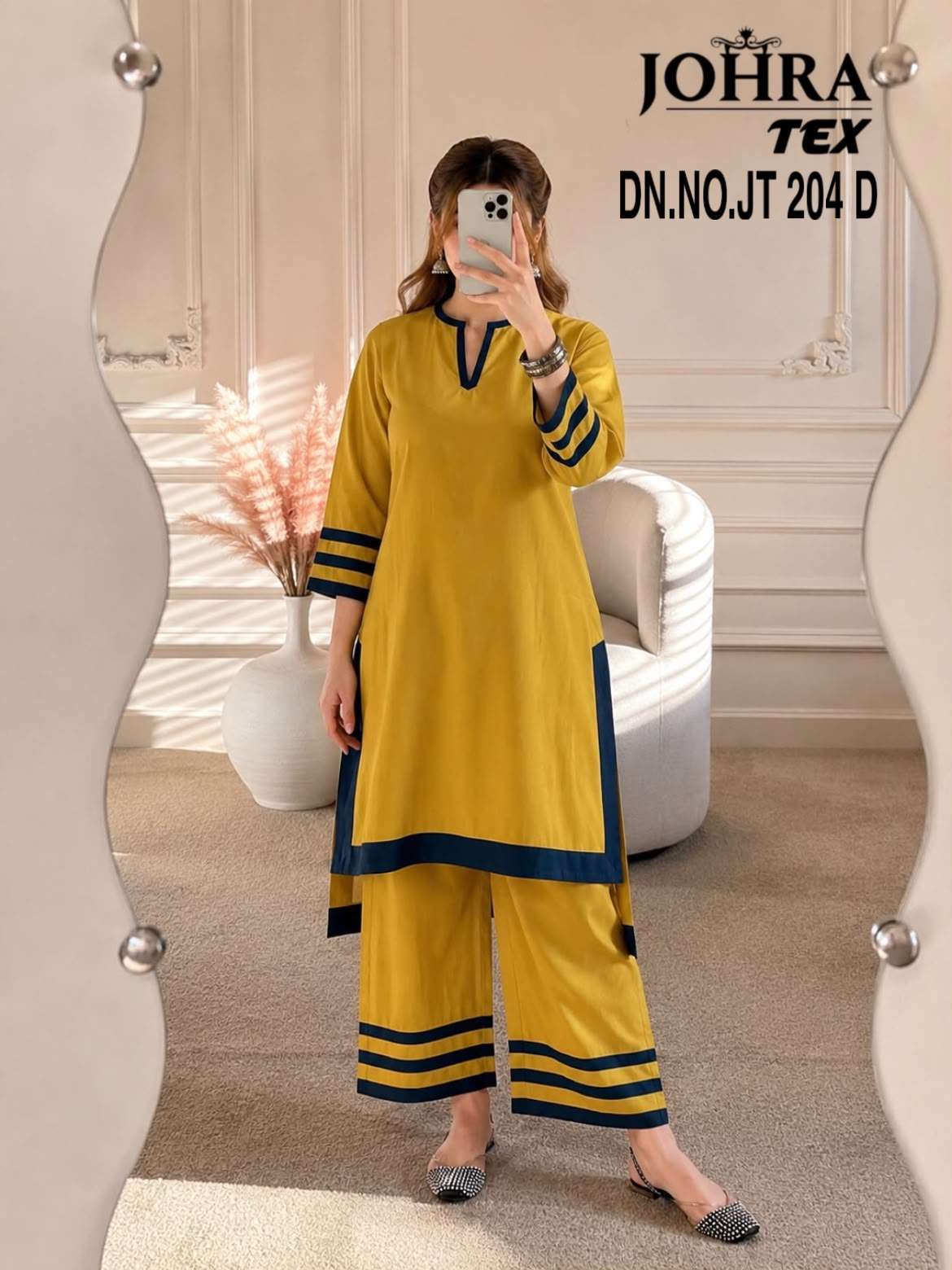 JOHRA TEX  JT 204 READY MADE CO-ORD SET COLLECTION 
