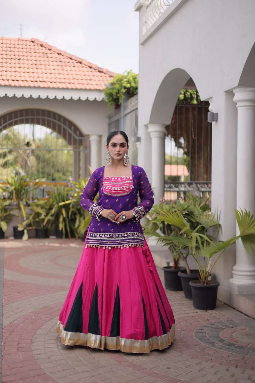 KA 5076 DESIGNER NAVRATRI WEAR LEHENGA CHOLI COLLECTIONS