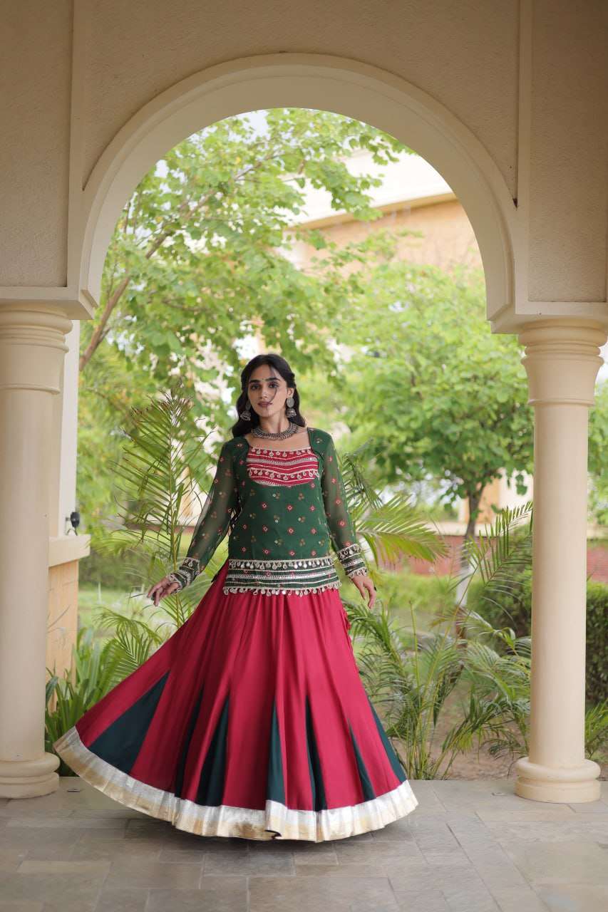 KA 5076 DESIGNER NAVRATRI WEAR LEHENGA CHOLI COLLECTIONS