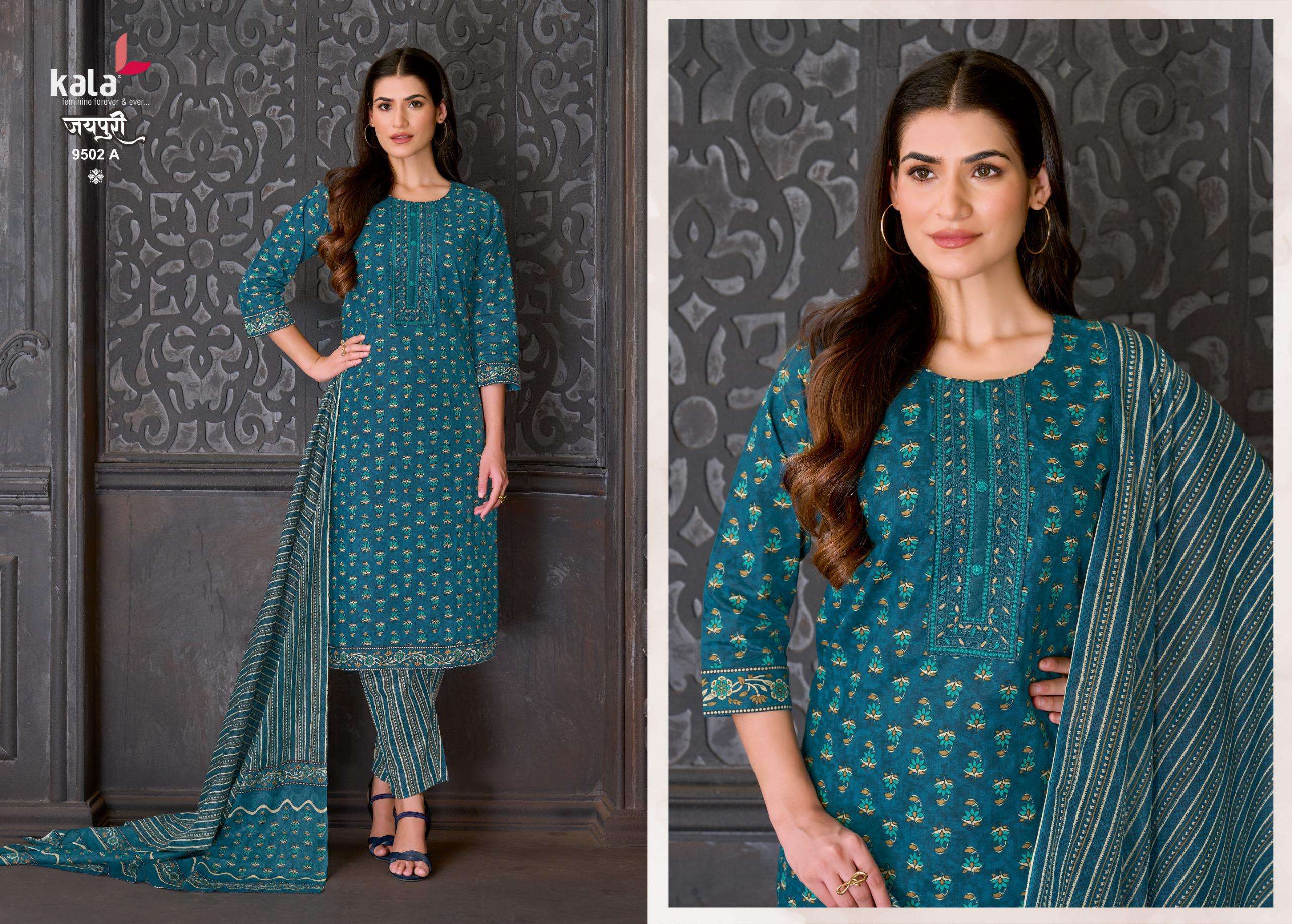 KALA FASHION JAIPURI VOL 10 READY MADE COLLECTION 