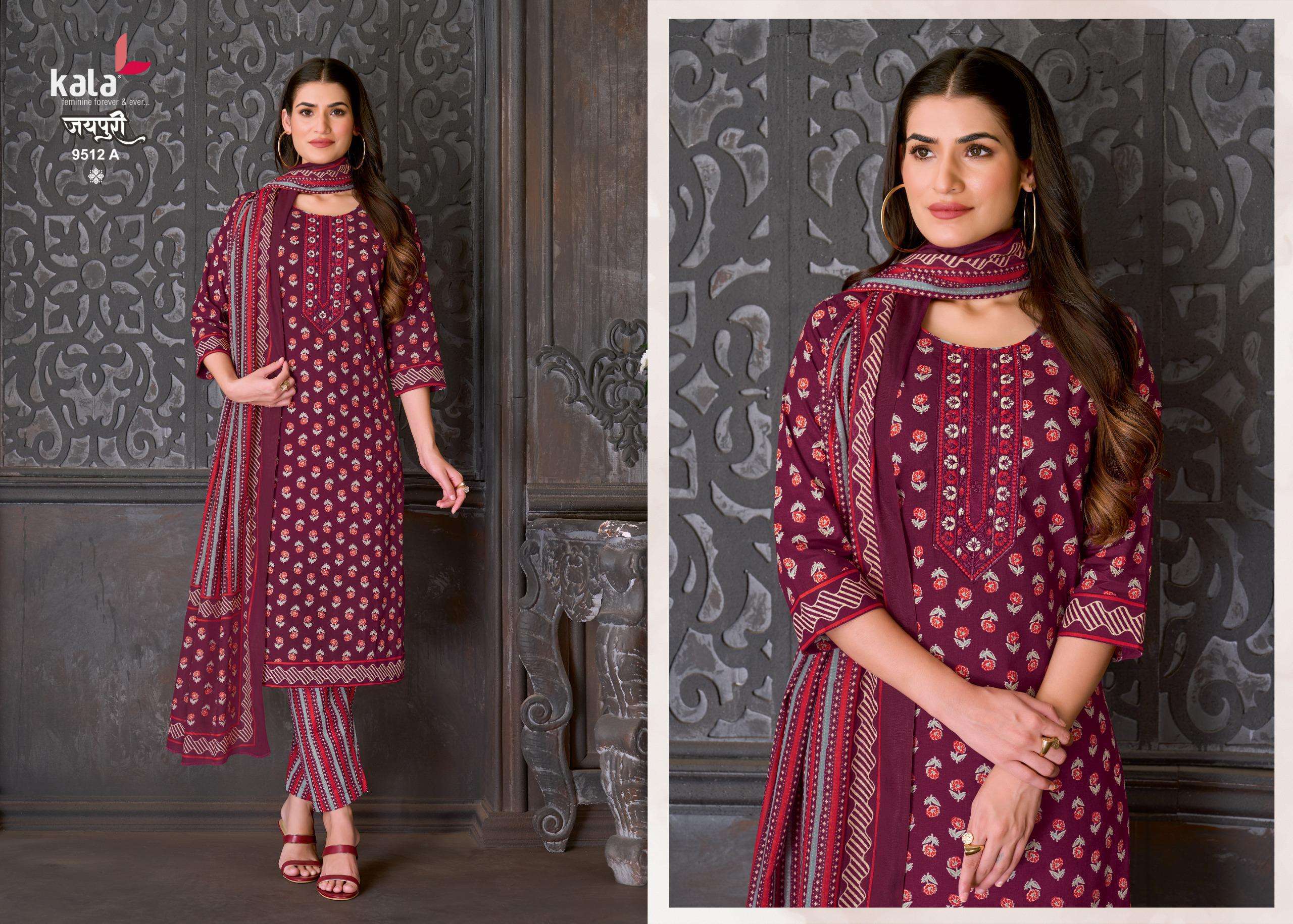 KALA FASHION JAIPURI VOL 10 READY MADE COLLECTION 
