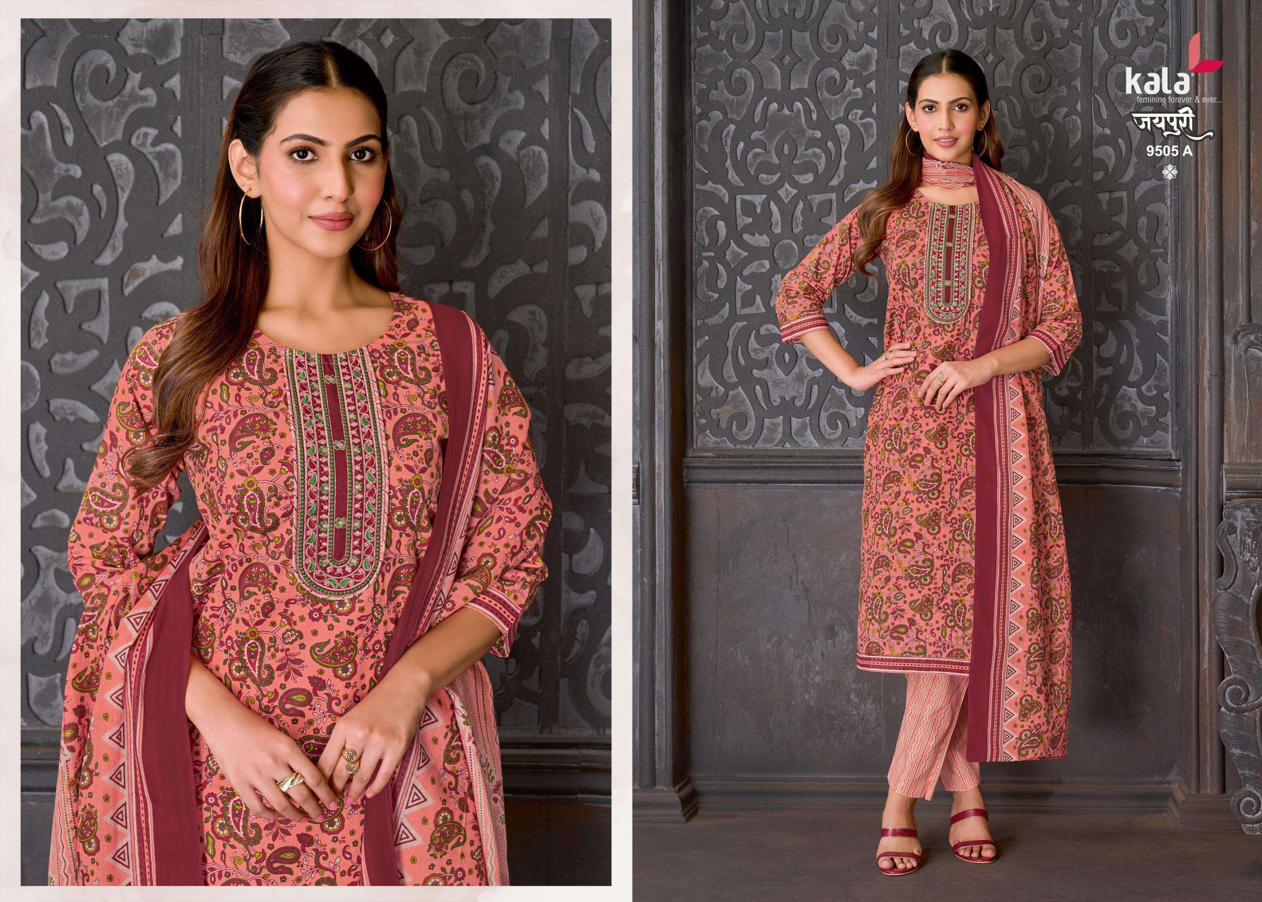 KALA FASHION JAIPURI VOL 10 READY MADE COLLECTION 