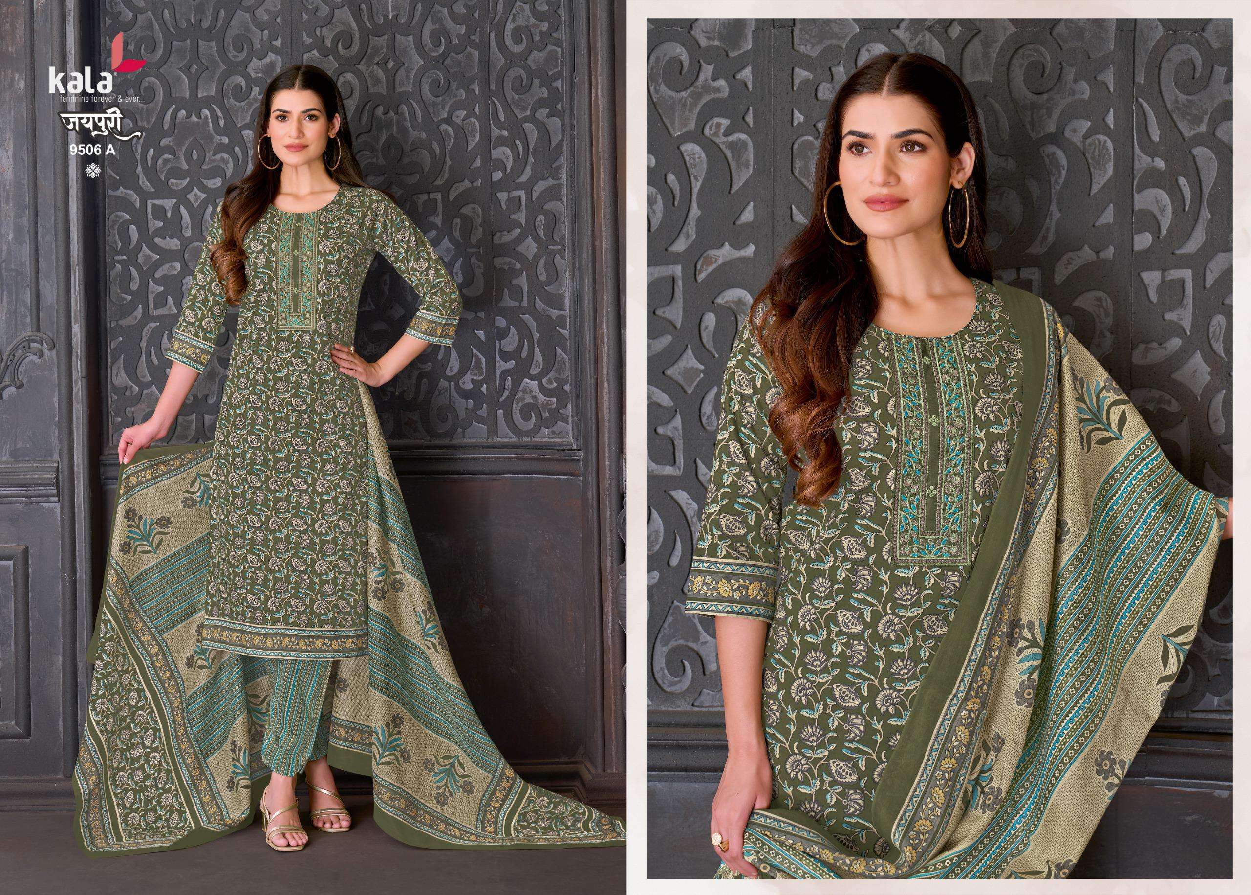 KALA FASHION JAIPURI VOL 10 READY MADE COLLECTION 