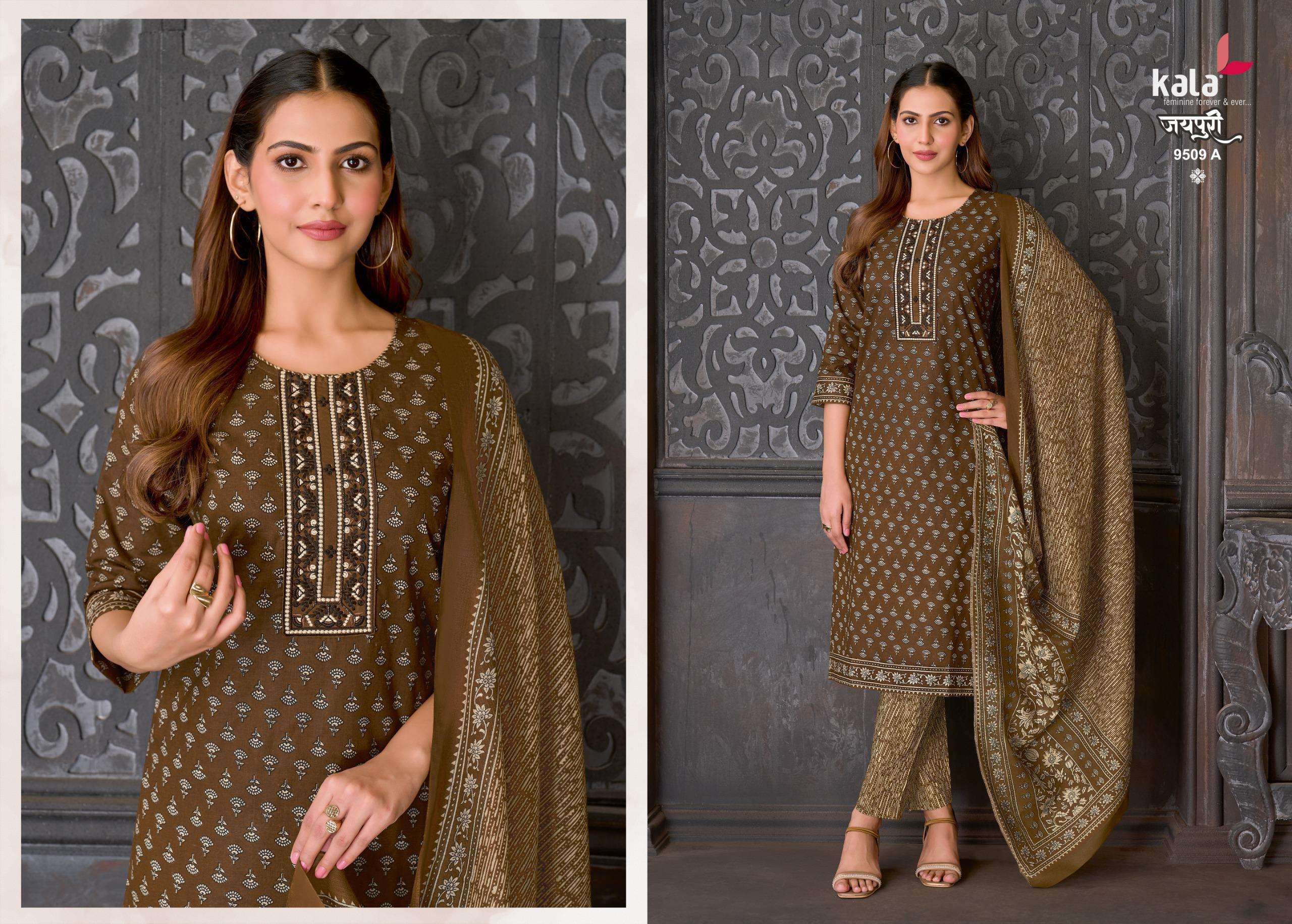 KALA FASHION JAIPURI VOL 10 READY MADE COLLECTION 