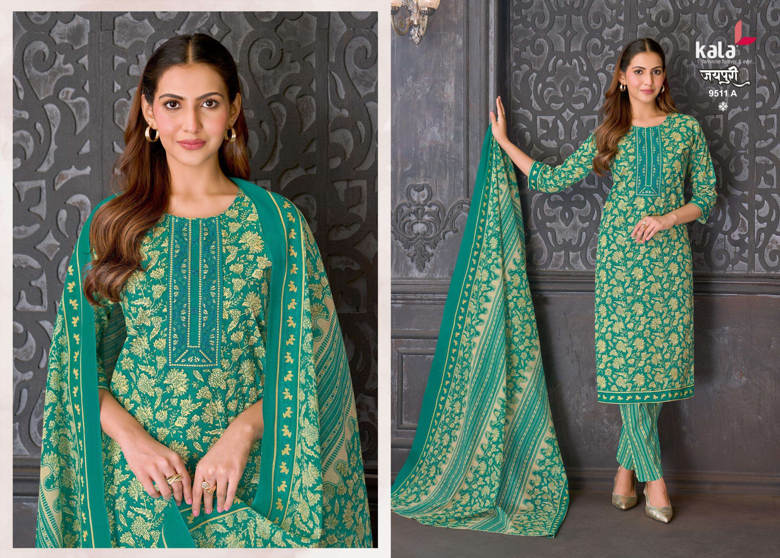 KALA FASHION JAIPURI VOL 10 READY MADE COLLECTION 