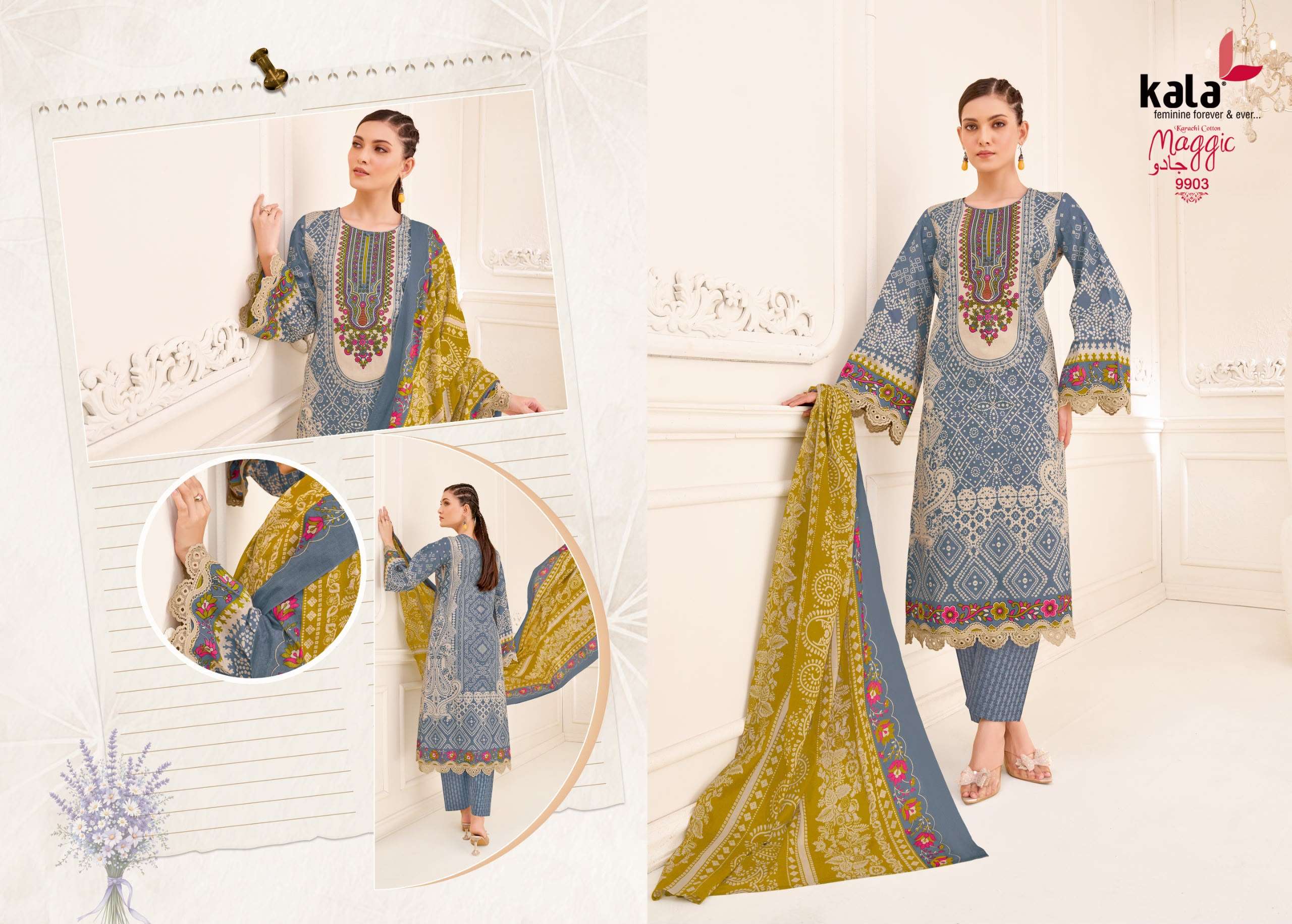 KALA FASHION MAGGIC VOL 25 COTTON DIGITAL PRINT SALWAR SUIT