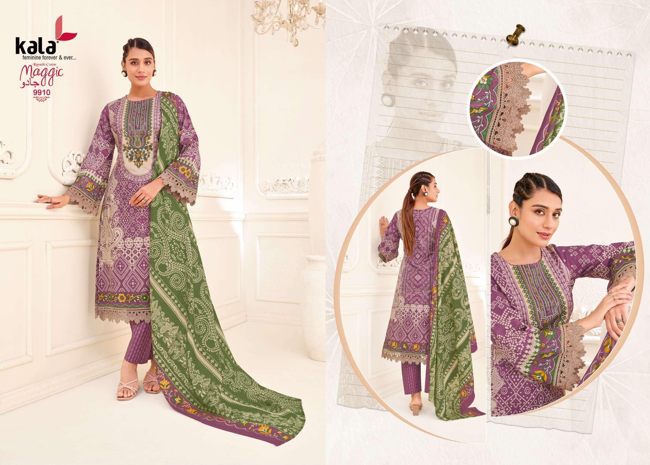 KALA FASHION MAGGIC VOL 25 COTTON DIGITAL PRINT SALWAR SUIT