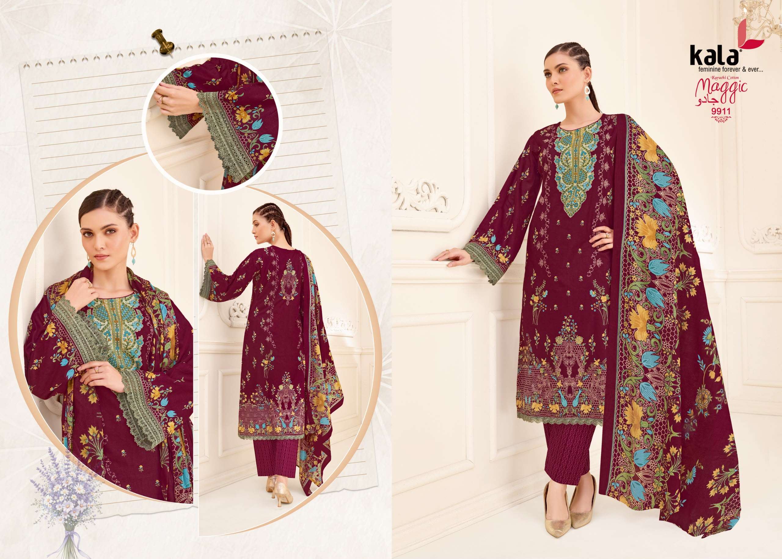 KALA FASHION MAGGIC VOL 25 COTTON DIGITAL PRINT SALWAR SUIT