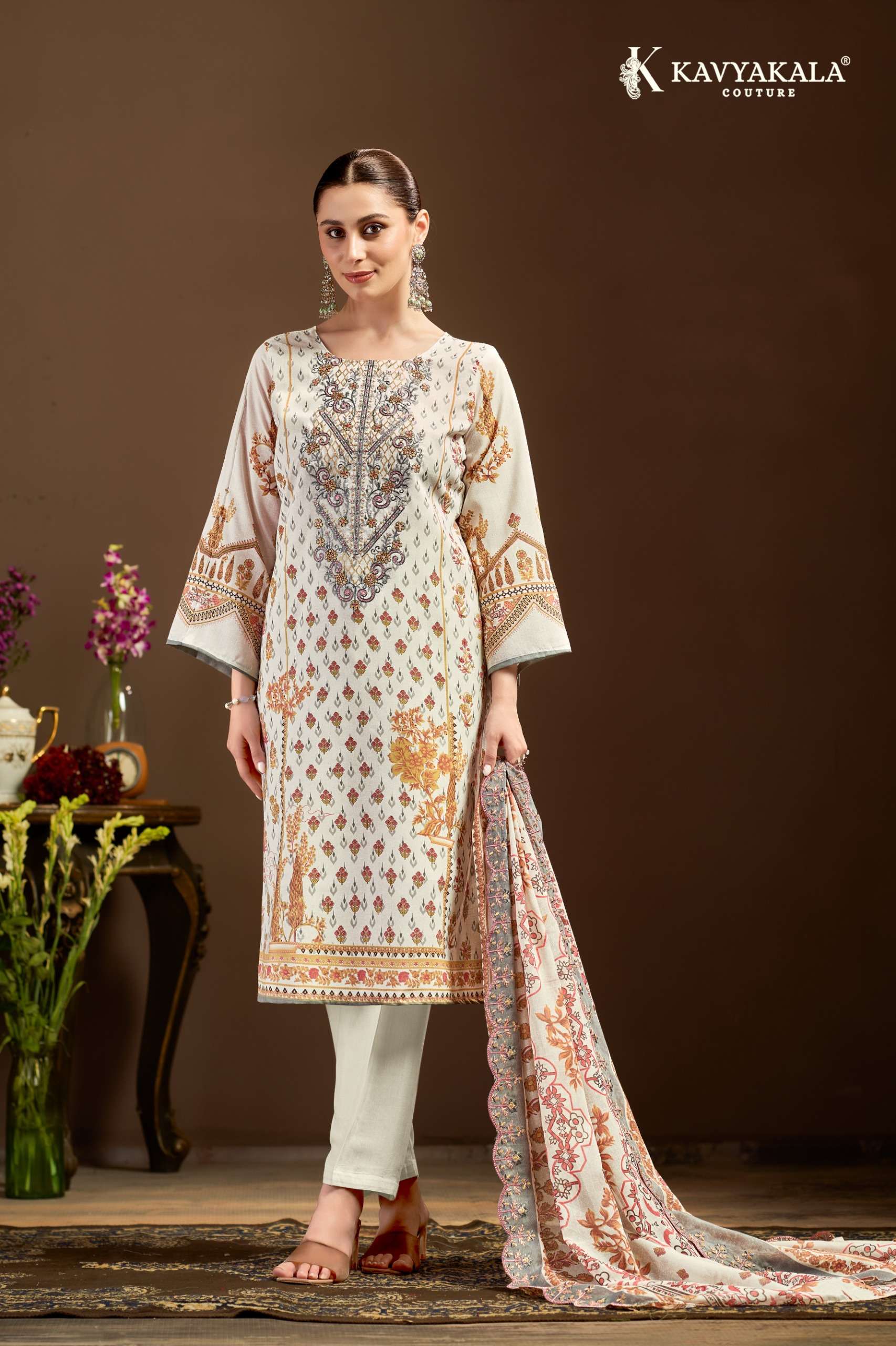 KAVYA KALA COUTURE MANNAT KARACHI COTTON DIGITAL PRINTS SALWAR SUIT