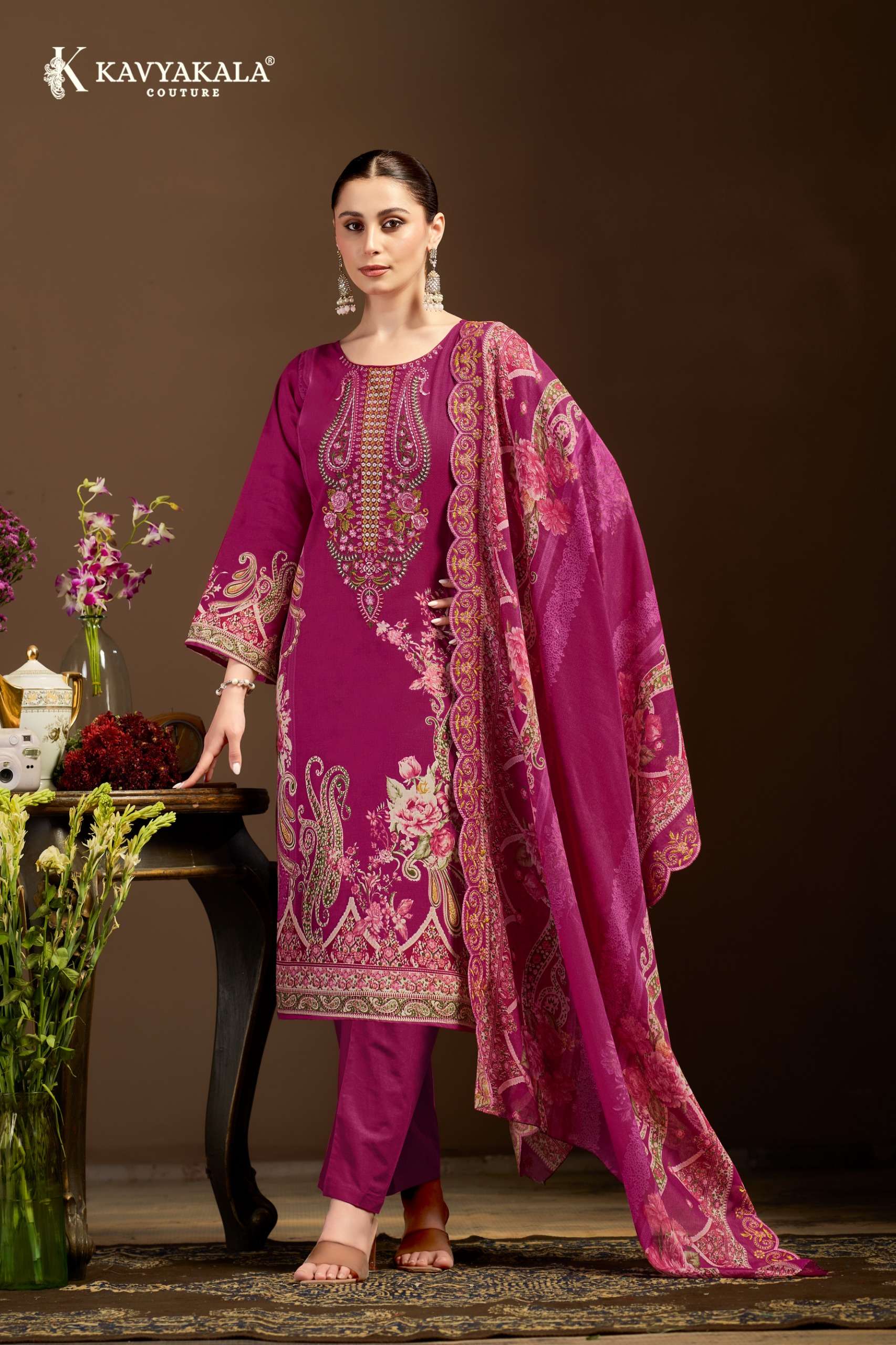 KAVYA KALA COUTURE MANNAT KARACHI COTTON DIGITAL PRINTS SALWAR SUIT