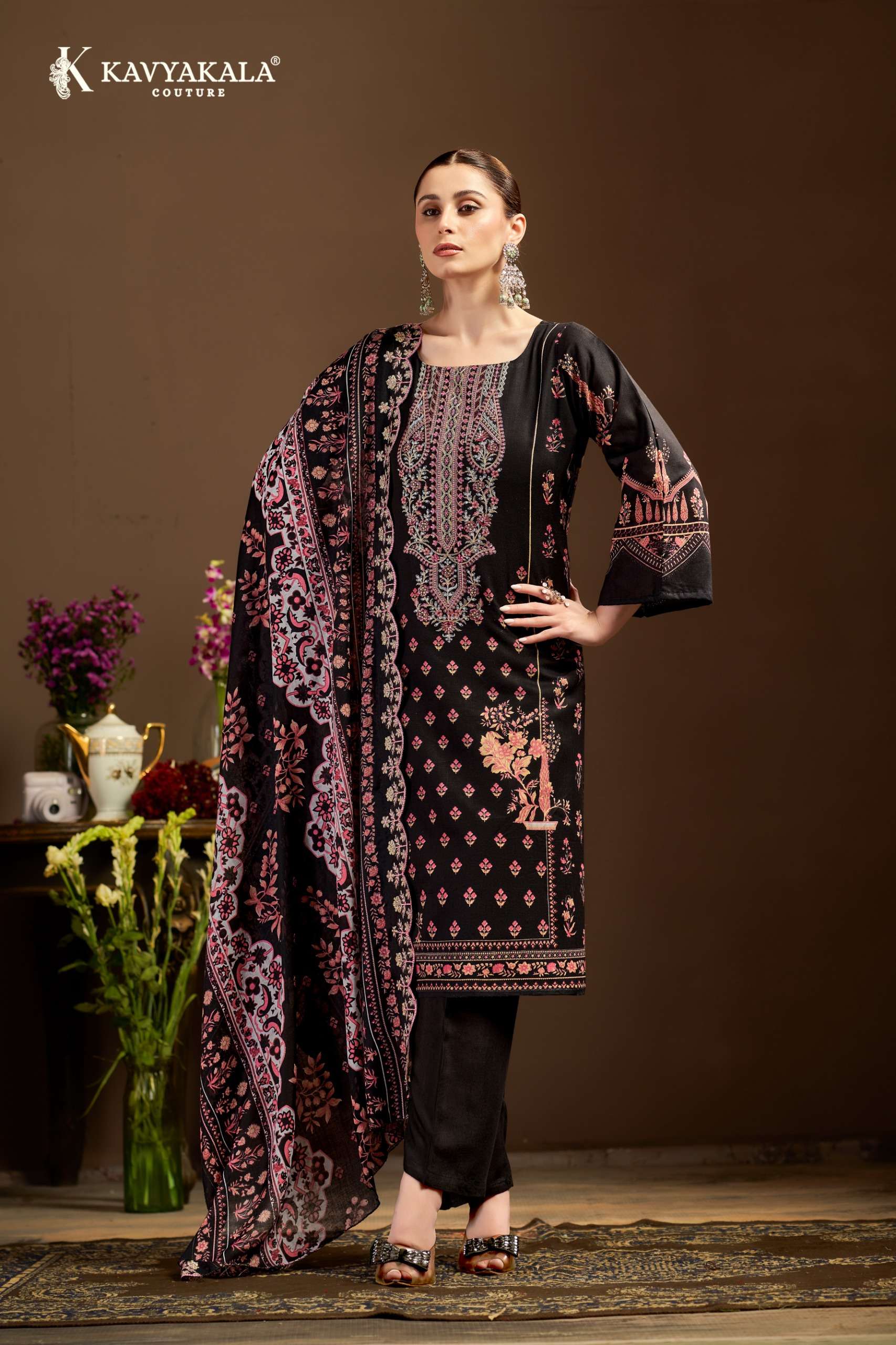 KAVYA KALA COUTURE MANNAT KARACHI COTTON DIGITAL PRINTS SALWAR SUIT