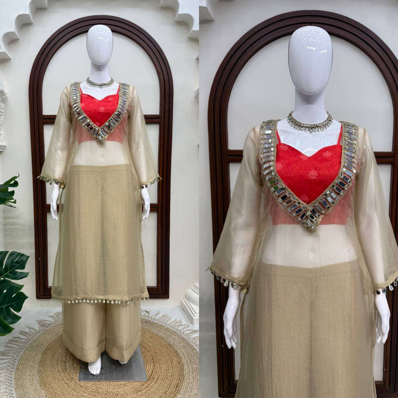 KD 1642 SILK DESIGNER ETHNIC WEAR FESTIVE WEAR DRESS