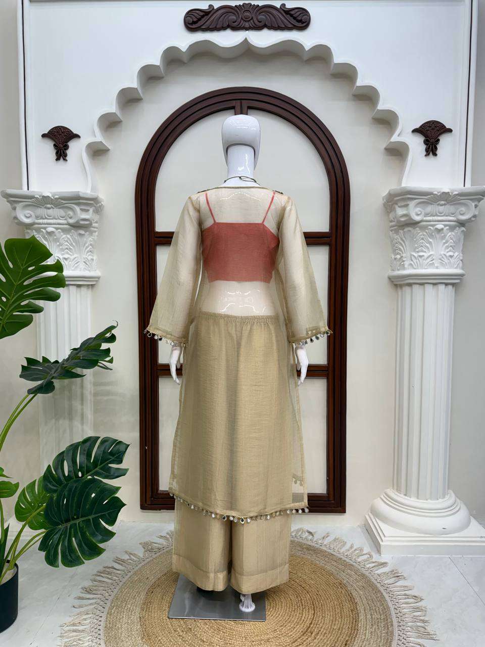KD 1642 SILK DESIGNER ETHNIC WEAR FESTIVE WEAR DRESS