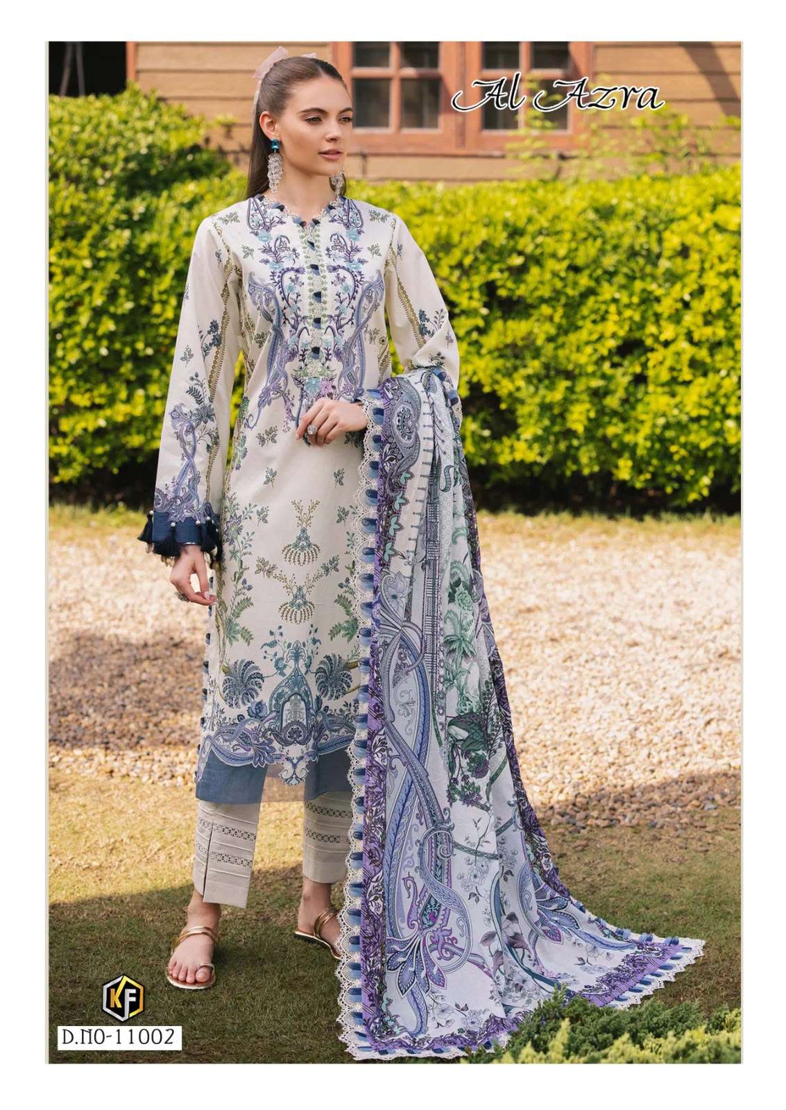 KEVAL FAB AL AZARA VOL 11 COTTON DIGITAL PRINT SALWAR SUIT
