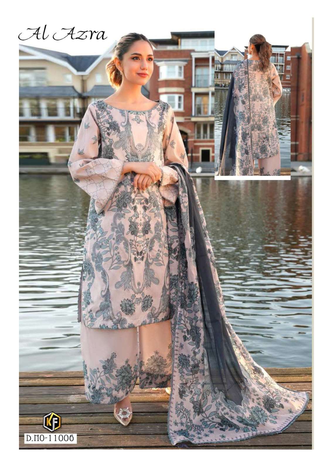 KEVAL FAB AL AZARA VOL 11 COTTON DIGITAL PRINT SALWAR SUIT