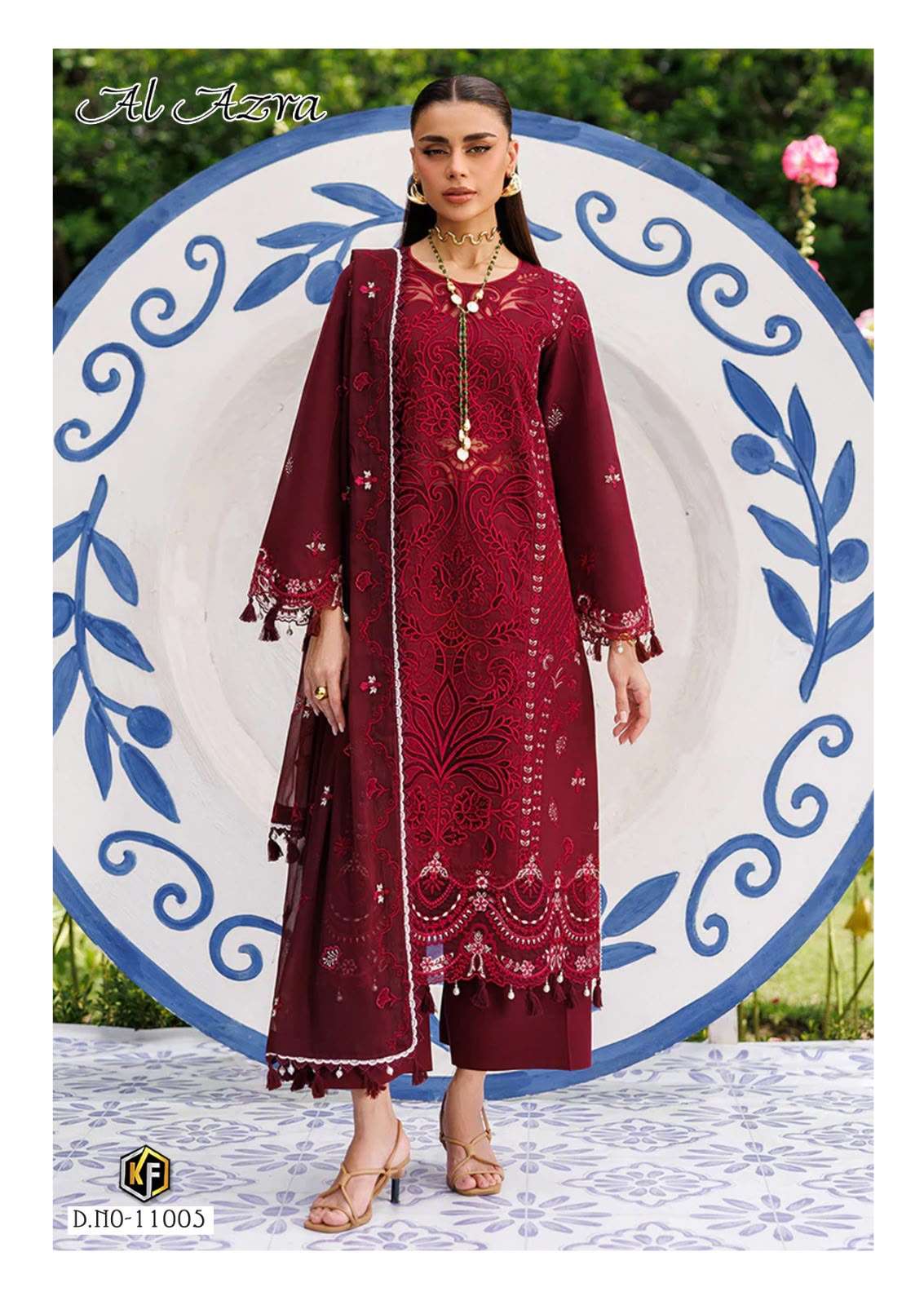 KEVAL FAB AL AZARA VOL 11 COTTON DIGITAL PRINT SALWAR SUIT