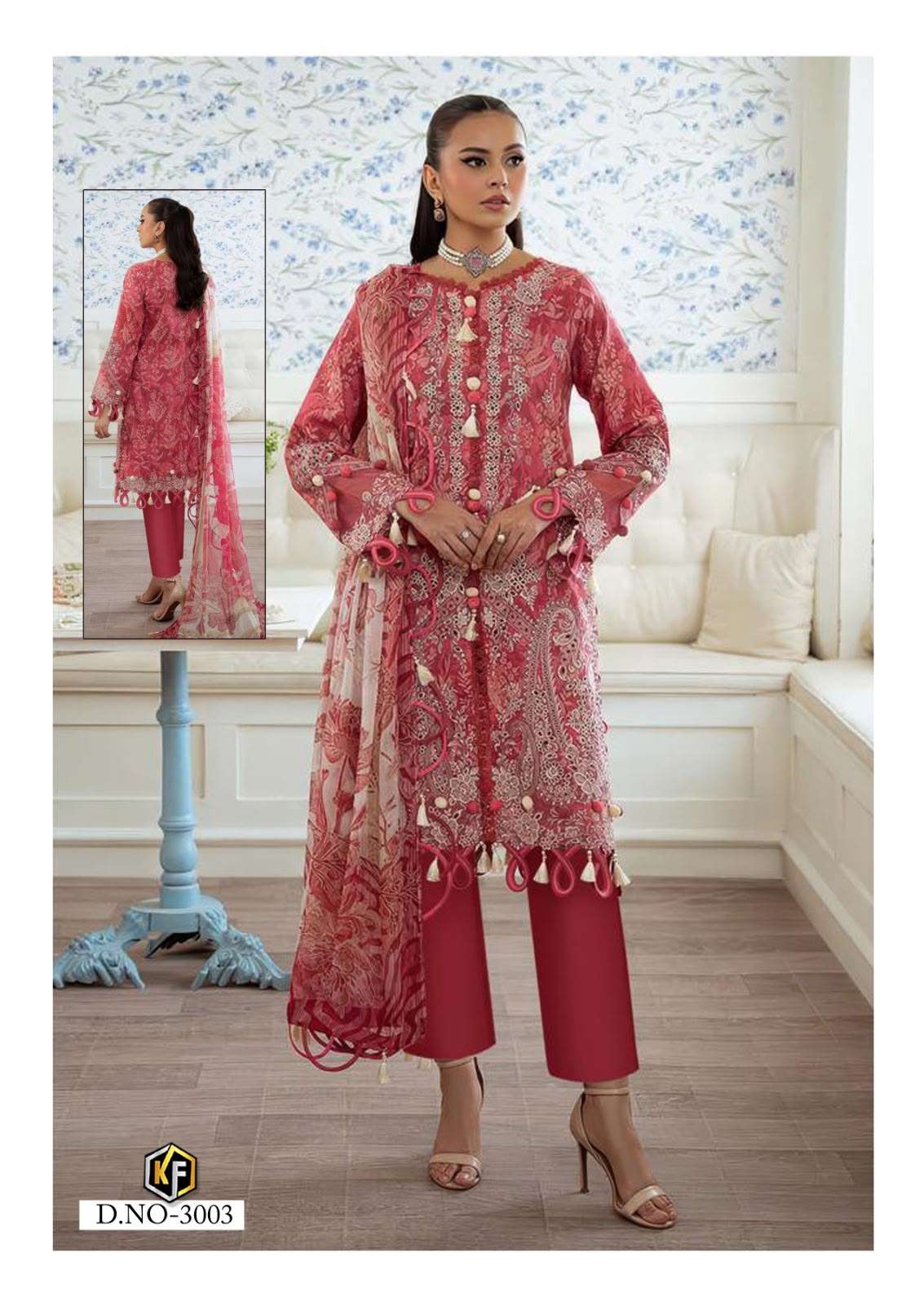KEVAL FAB DASTAK VOL 3 LAWN COTTON DIGITAL PRINT SALWAR SUIT