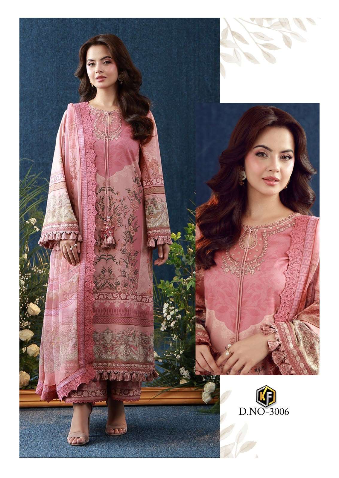 KEVAL FAB DASTAK VOL 3 LAWN COTTON DIGITAL PRINT SALWAR SUIT
