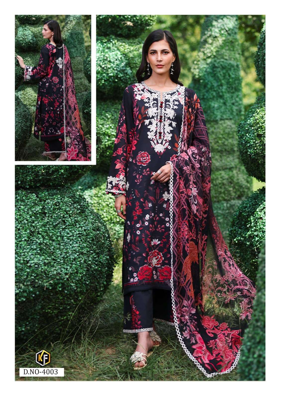 KEVAL FAB ELAYA VOL 4 LAWN COTTON DIGITAL PRINT SALWAR SUIT