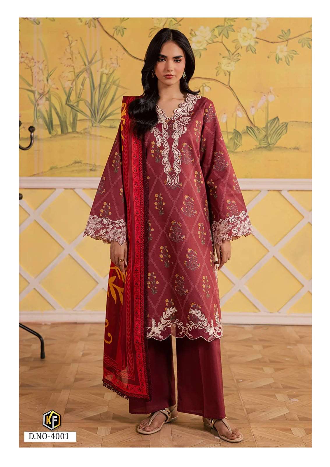 KEVAL FAB ELAYA VOL 4 LAWN COTTON DIGITAL PRINT SALWAR SUIT