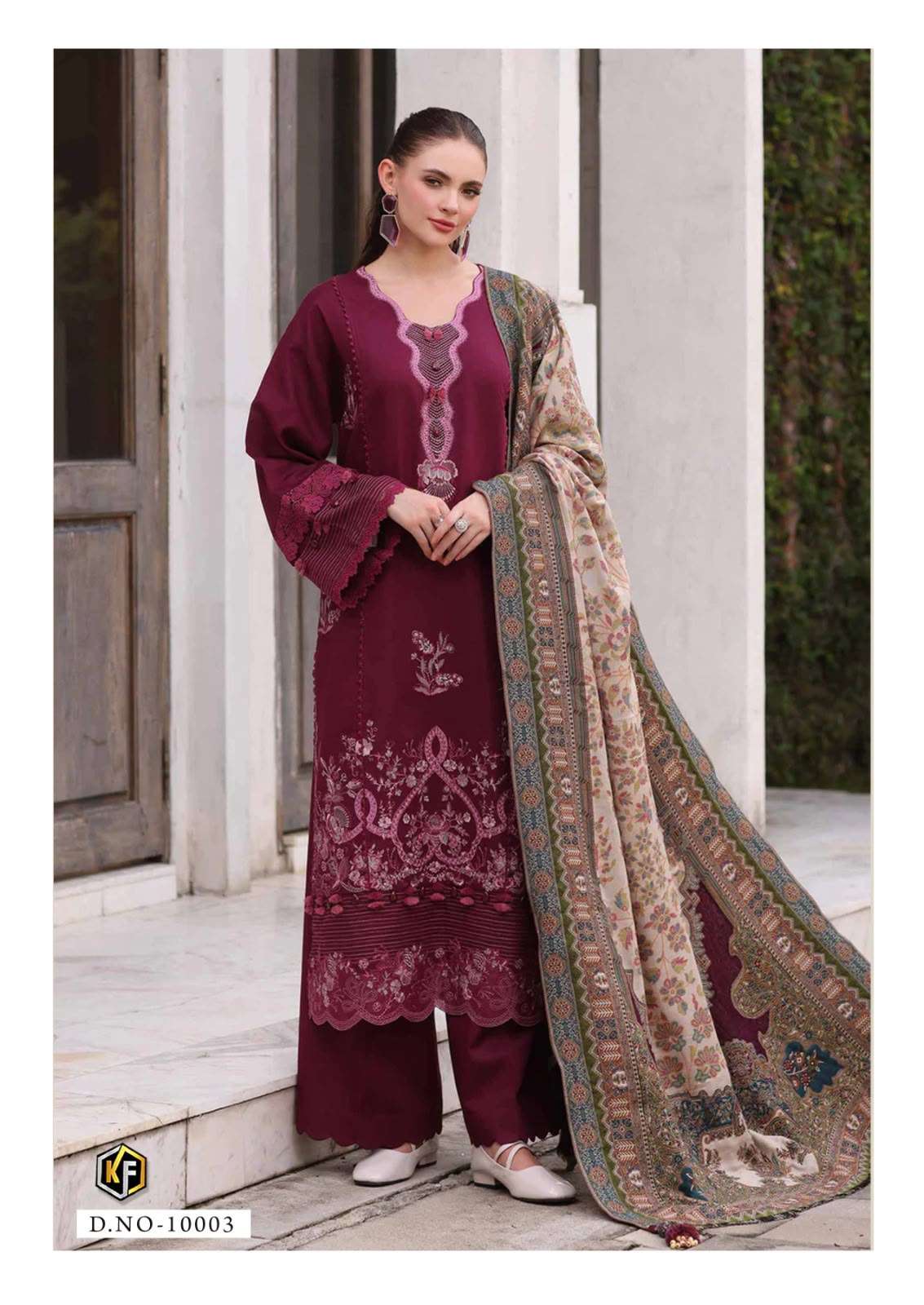 KEVAL FAB QURBAT NX VOL 10 COTTON DIGITAL PRINTS SALWAR SUIT