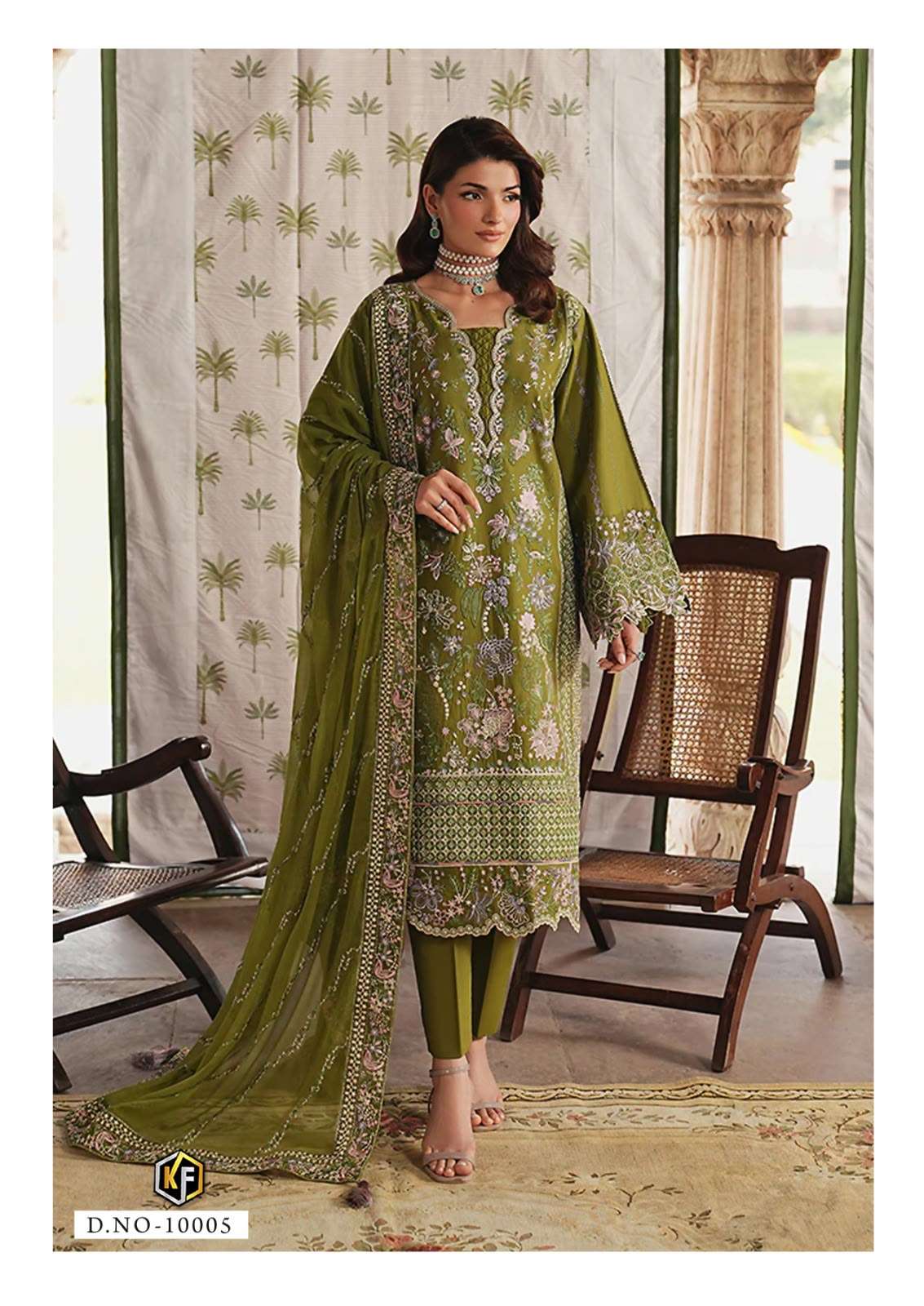 KEVAL FAB QURBAT NX VOL 10 COTTON DIGITAL PRINTS SALWAR SUIT