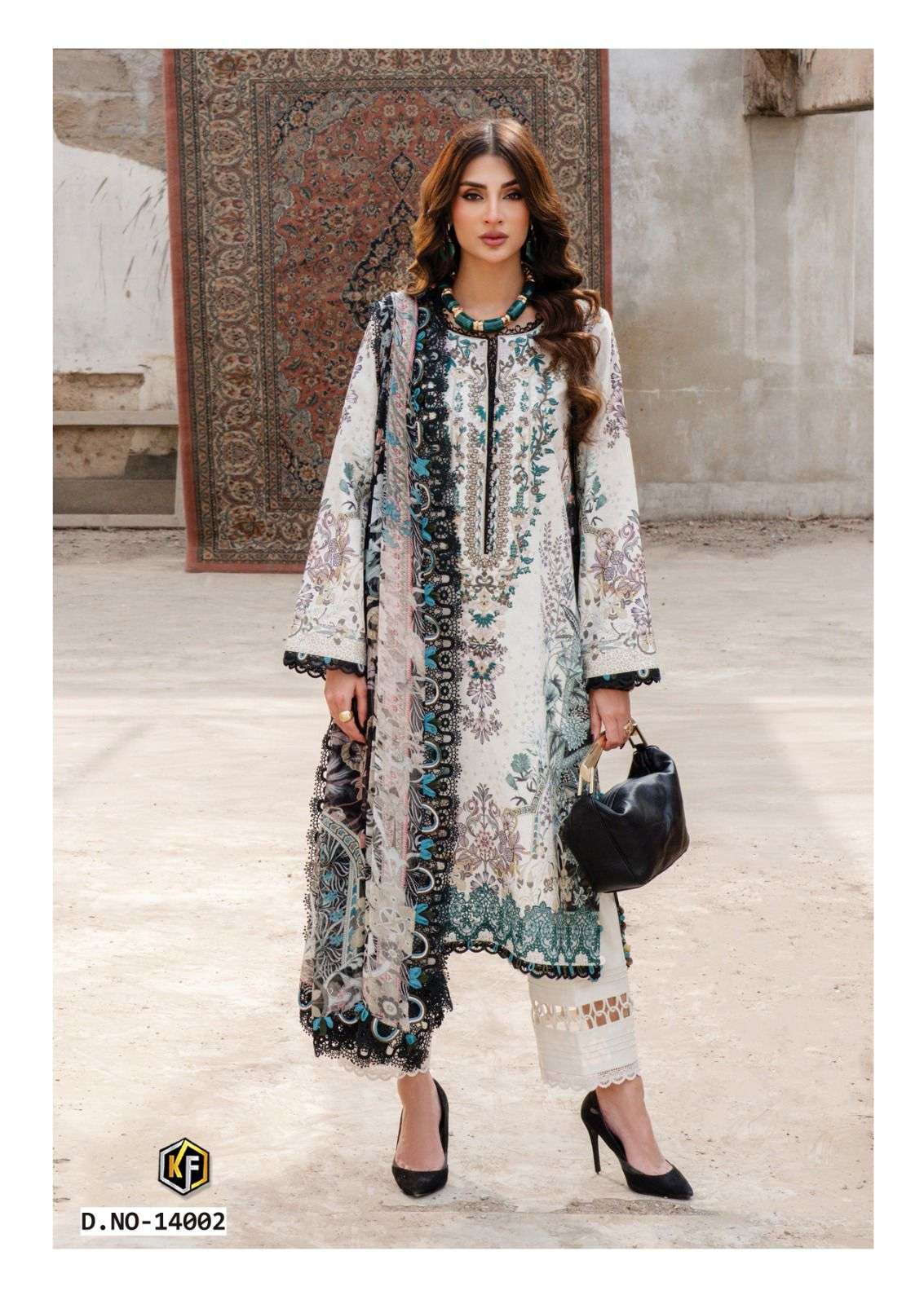 KEVAL FAB RANGREZ VOL 14 COTTON DIGITAL PRINTS SALWAR SUIT