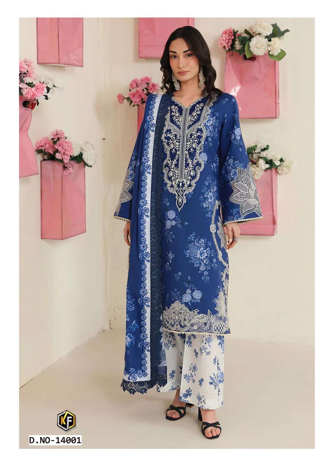 KEVAL FAB RANGREZ VOL 14 COTTON DIGITAL PRINTS SALWAR SUIT