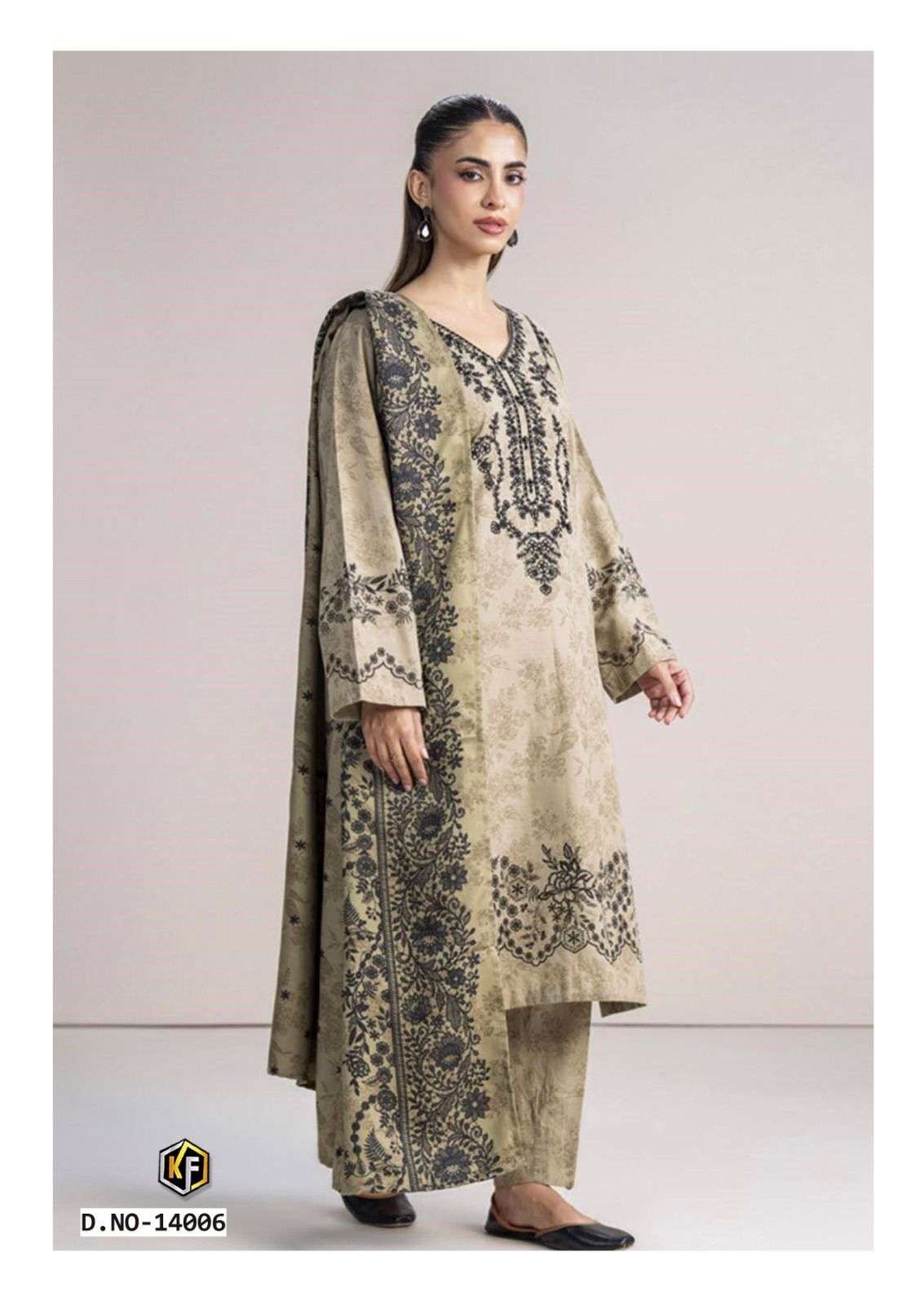 KEVAL FAB RANGREZ VOL 14 COTTON DIGITAL PRINTS SALWAR SUIT