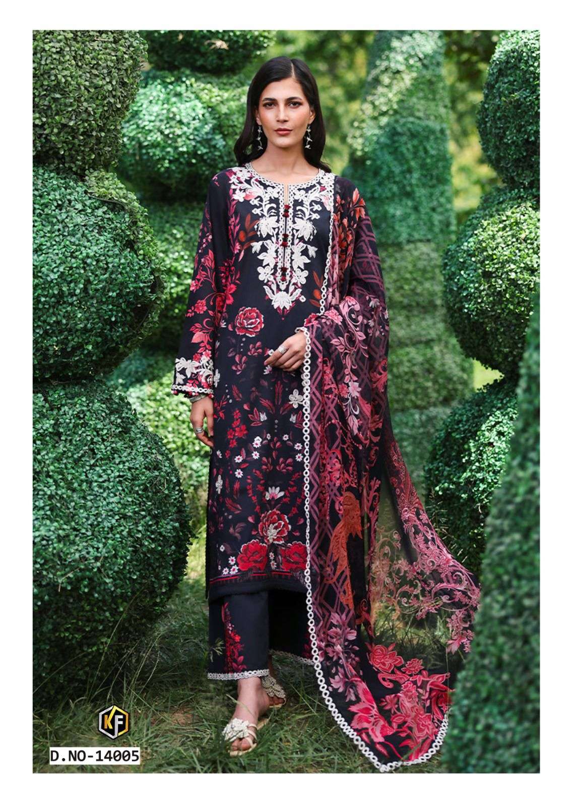 KEVAL FAB RANGREZ VOL 14 COTTON DIGITAL PRINTS SALWAR SUIT