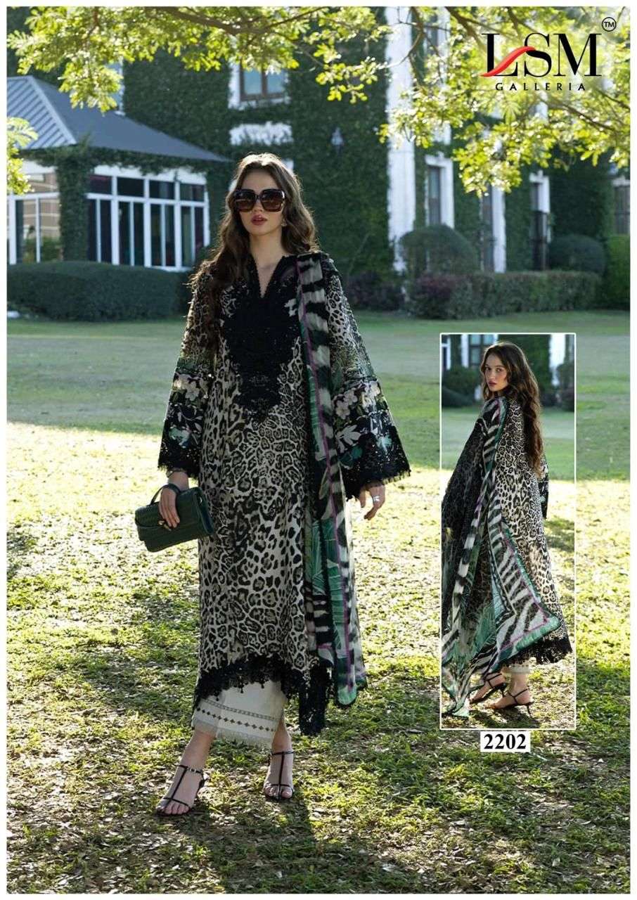 LSM GALLERIA PARIAN DREAM HEAVY LUXURY LAWN READY MADE COLLECTION VOL 22 