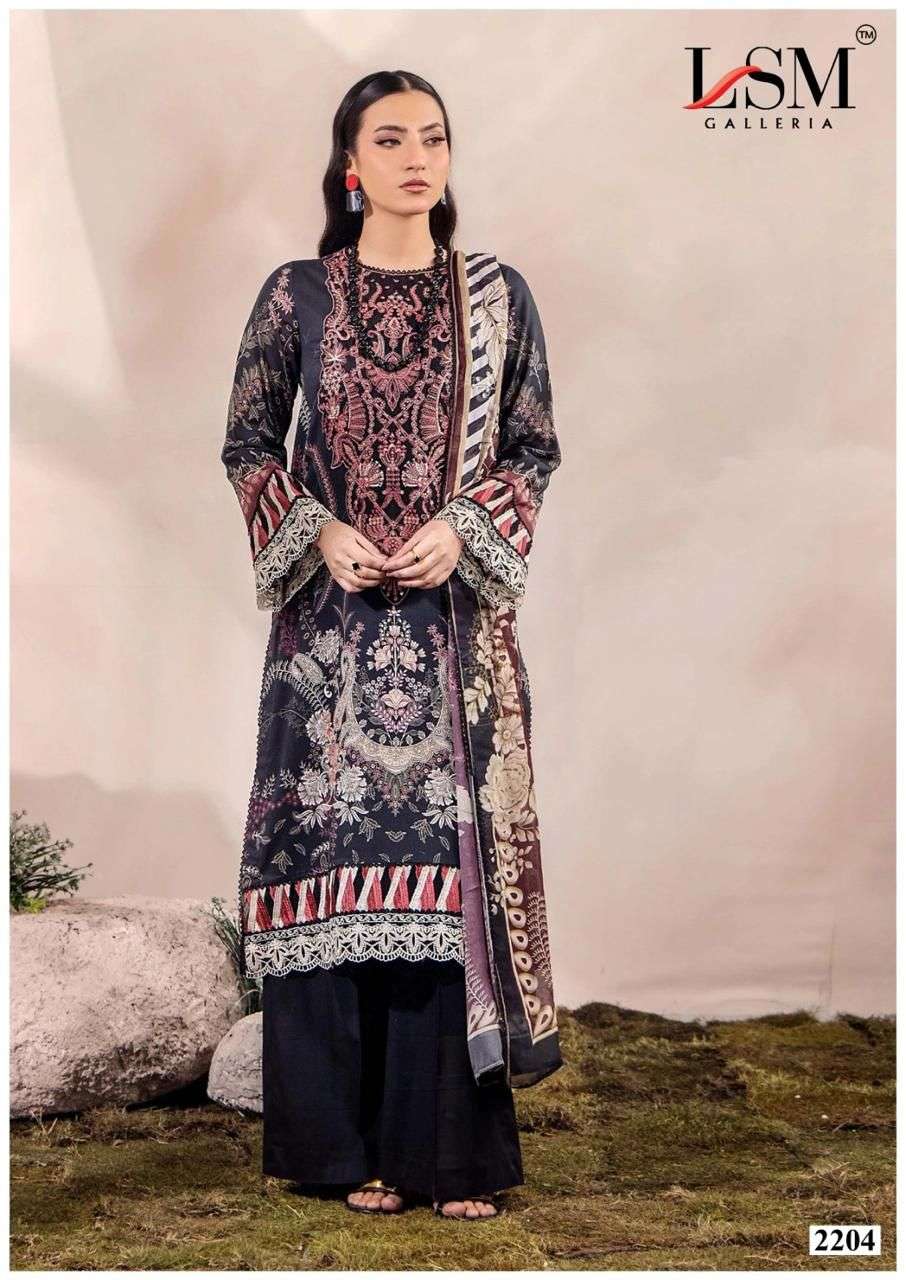 LSM GALLERIA PARIAN DREAM HEAVY LUXURY LAWN READY MADE COLLECTION VOL 22 
