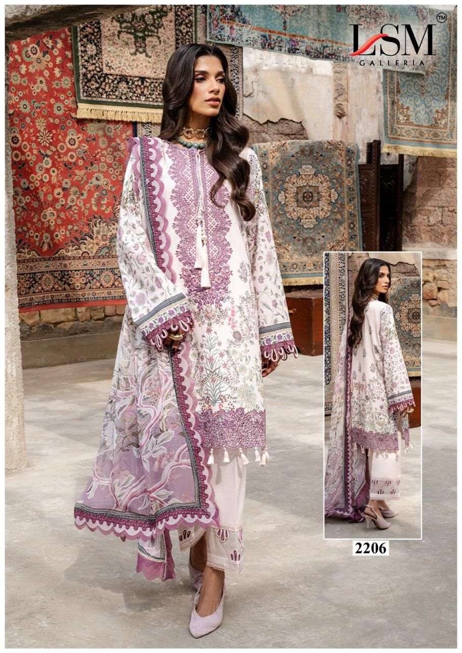 LSM GALLERIA PARIAN DREAM HEAVY LUXURY LAWN READY MADE COLLECTION VOL 22 