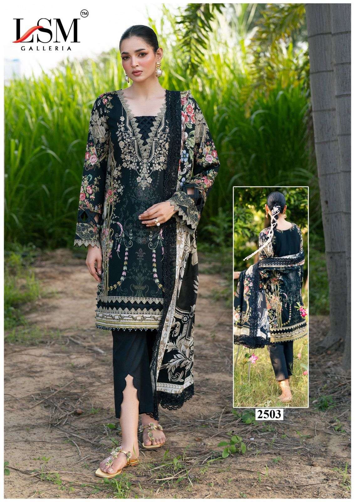 LSM GALLERIA PARIAN DREAM HEAVY LUXURY LAWN READY MADE COLLECTION VOL 25