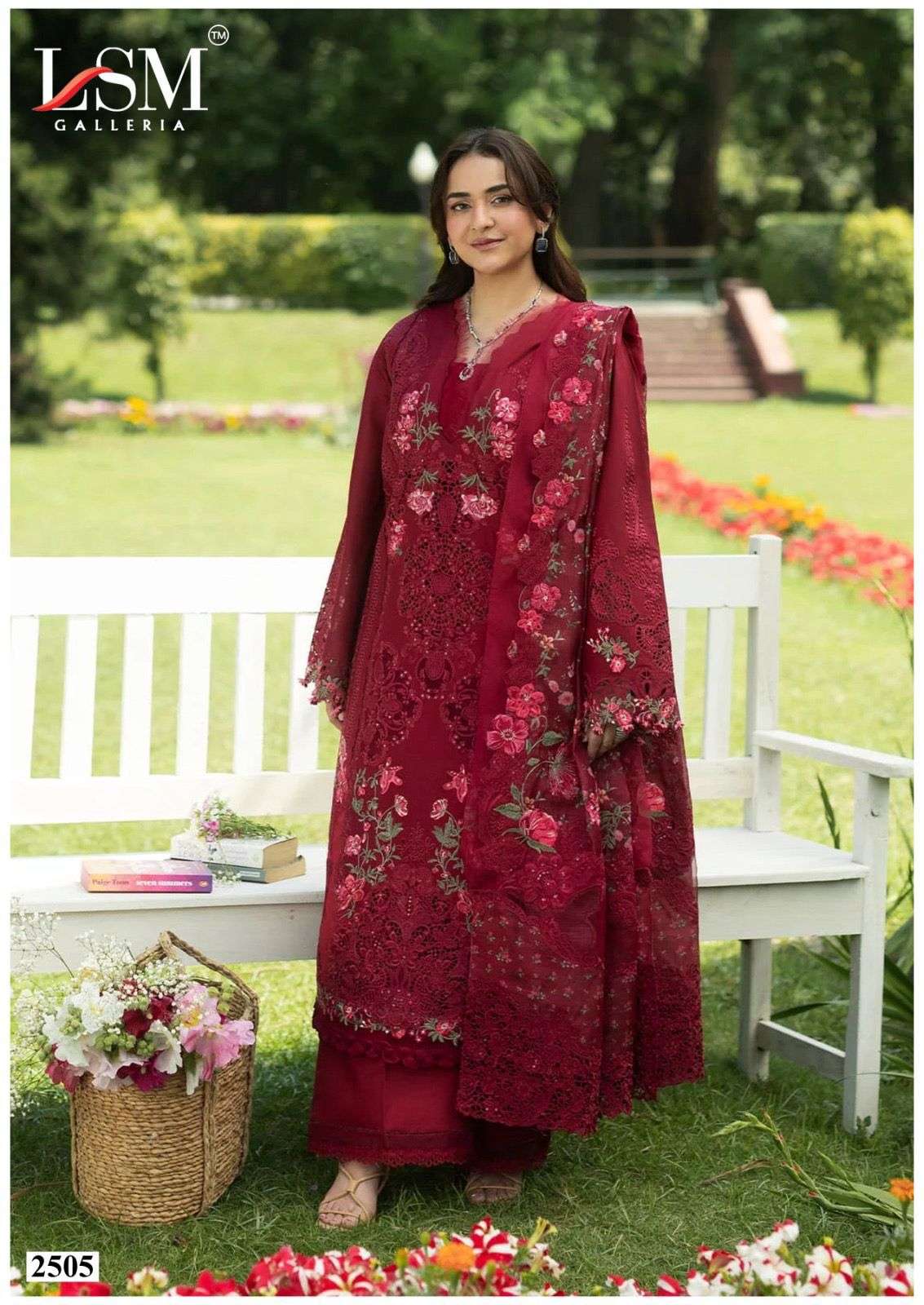 LSM GALLERIA PARIAN DREAM HEAVY LUXURY LAWN READY MADE COLLECTION VOL 25