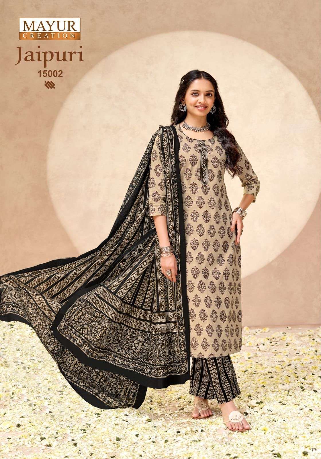 MAYUR CREATION JAIPURI VO 15 READY MADE COLLECTION 