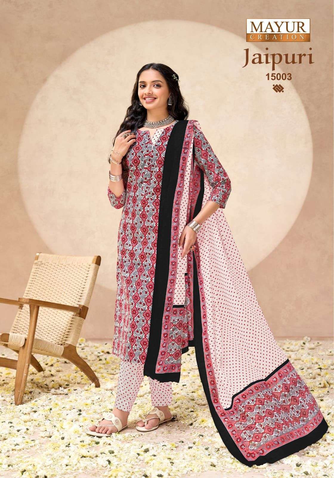 MAYUR CREATION JAIPURI VO 15 READY MADE COLLECTION 