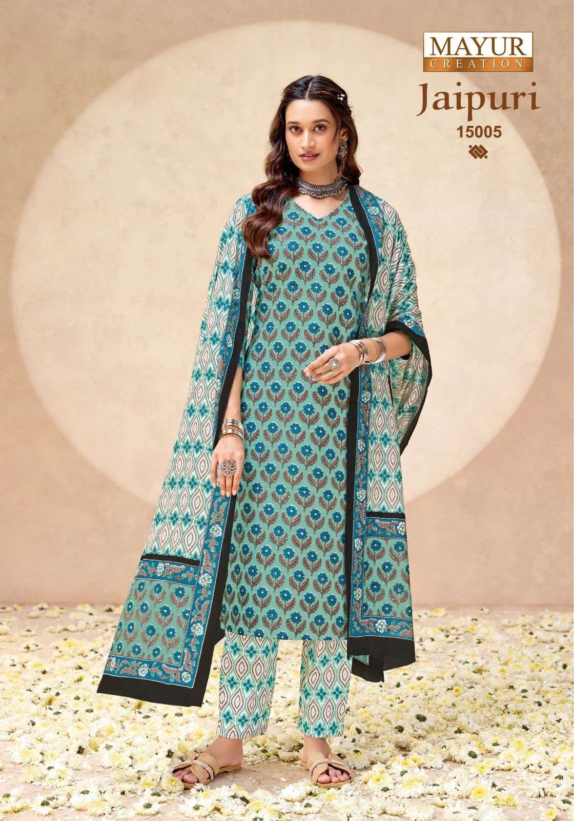 MAYUR CREATION JAIPURI VO 15 READY MADE COLLECTION 
