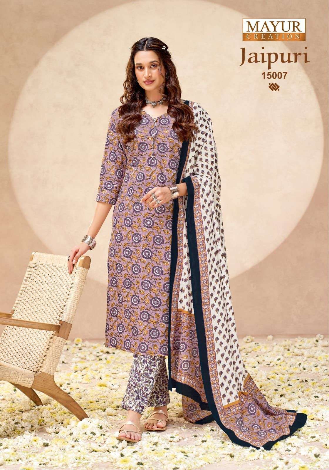 MAYUR CREATION JAIPURI VO 15 READY MADE COLLECTION 