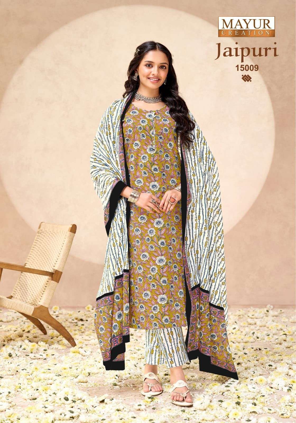 MAYUR CREATION JAIPURI VO 15 READY MADE COLLECTION 