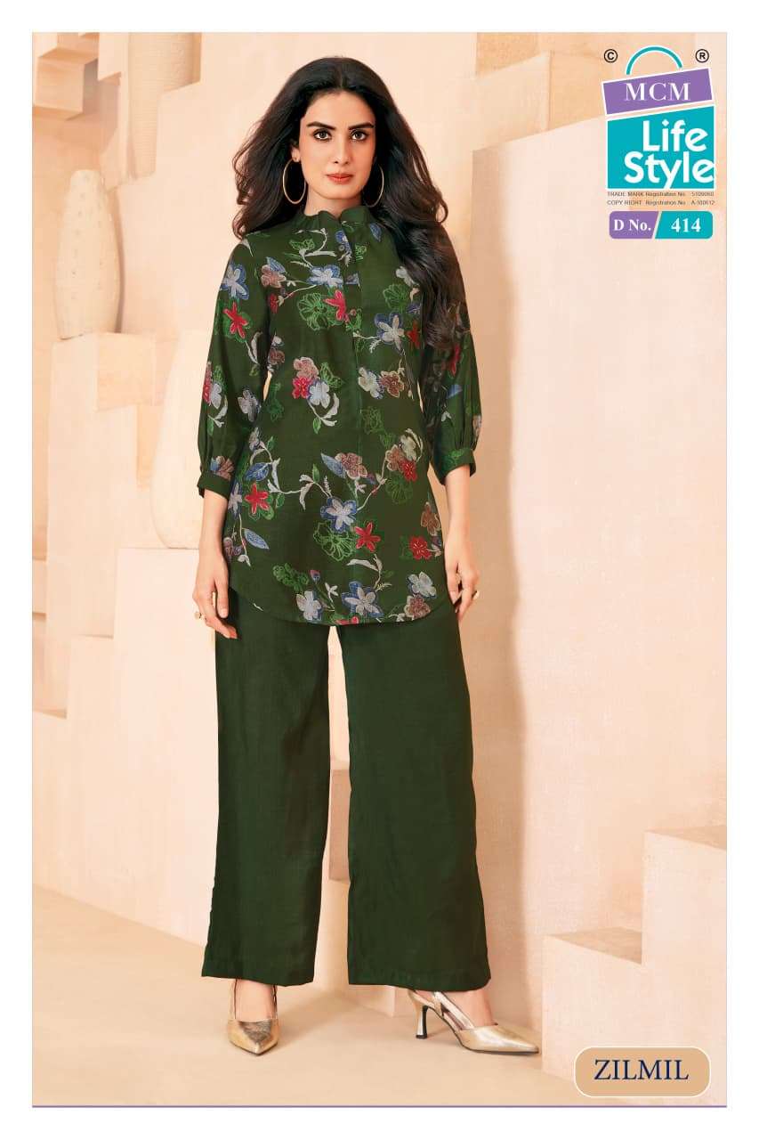 MCM LIFESTYLE RIMJIM COTTON PRINT FANCY WEAR LADIES TOPS 