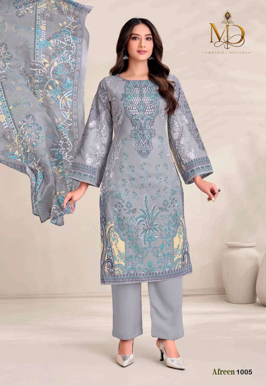METRIKA DESIGNS AFREEN VOL 1 COTTON DIGITAL STYLE PRINT SALWAR SUIT