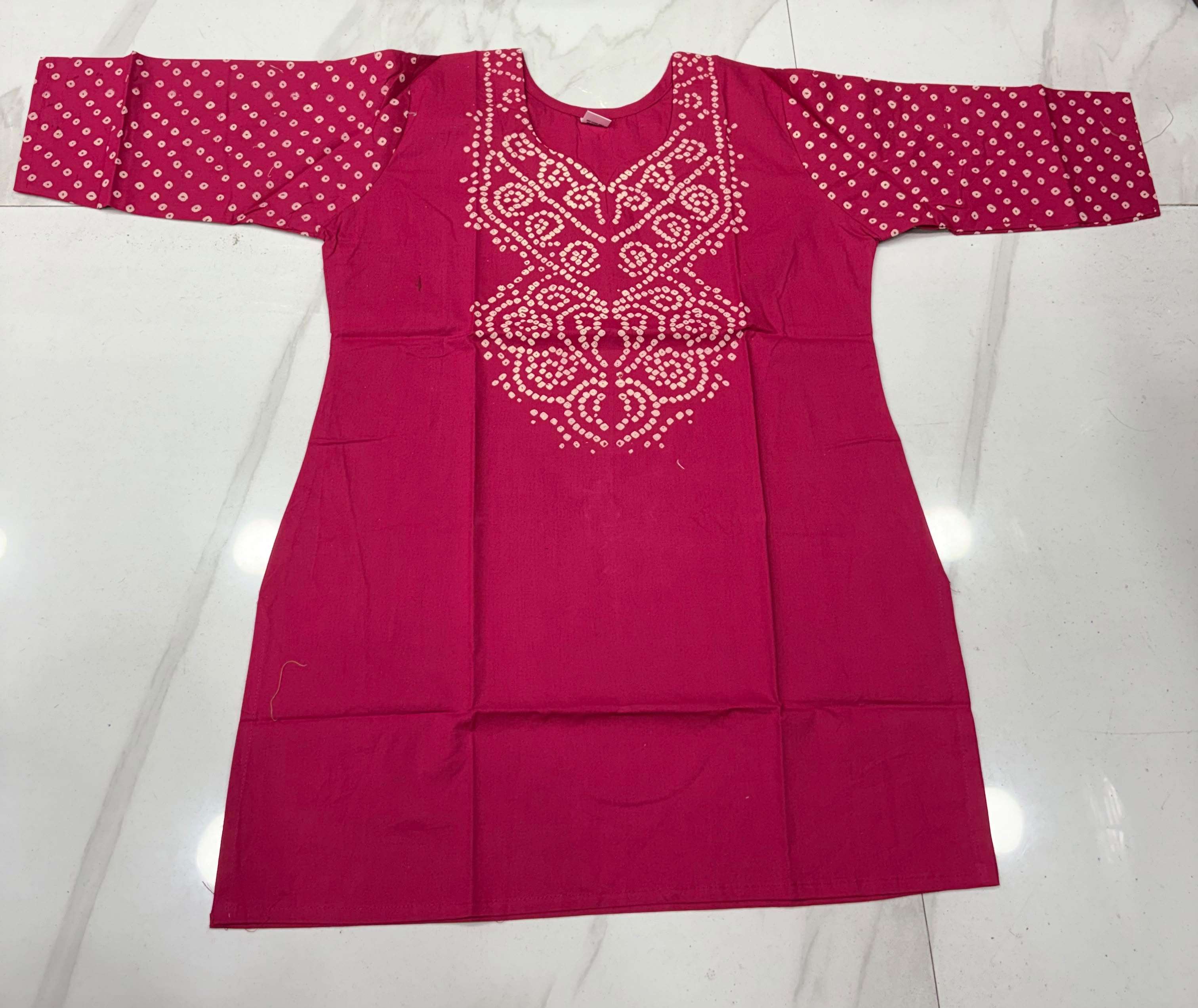 MF SHORT TOP COLLECTION COTTON FANCY PRINTED LADIES SHORT KURTI