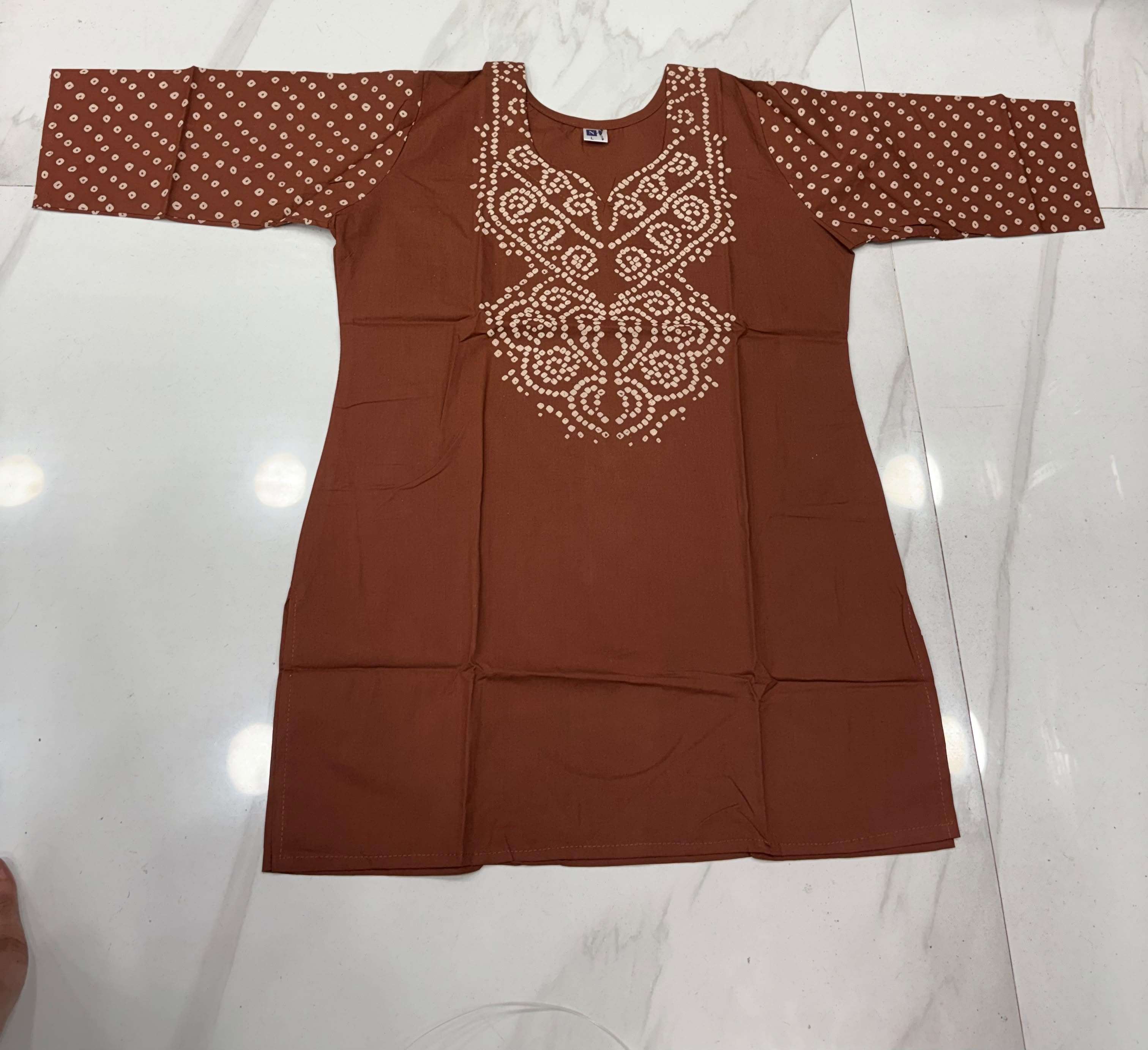 MF SHORT TOP COLLECTION COTTON FANCY PRINTED LADIES SHORT KURTI