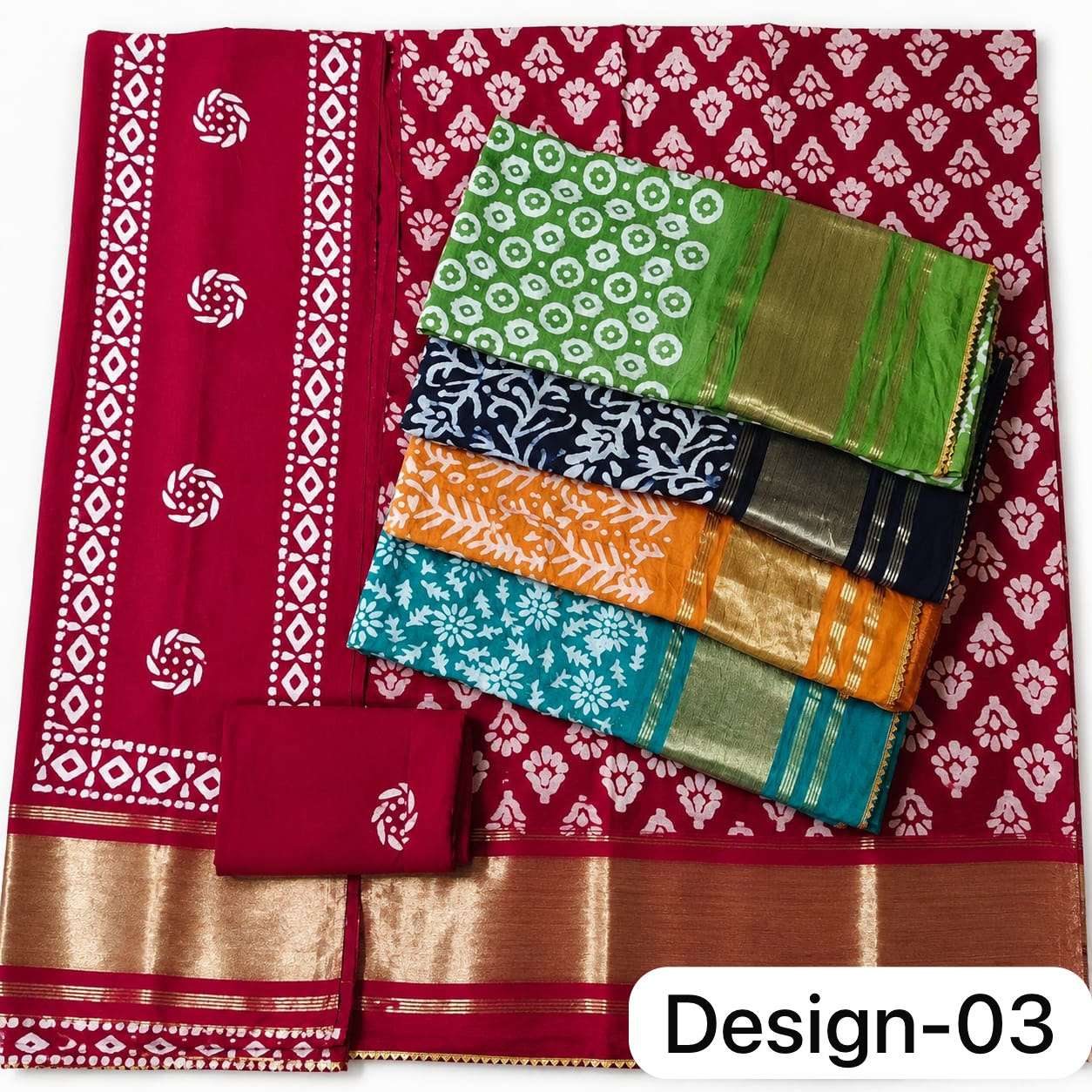 NEMINATH ENTERPRISE FANCY LAGIDI PATTO ORIGINAL BATIK WORK COLLECTION 