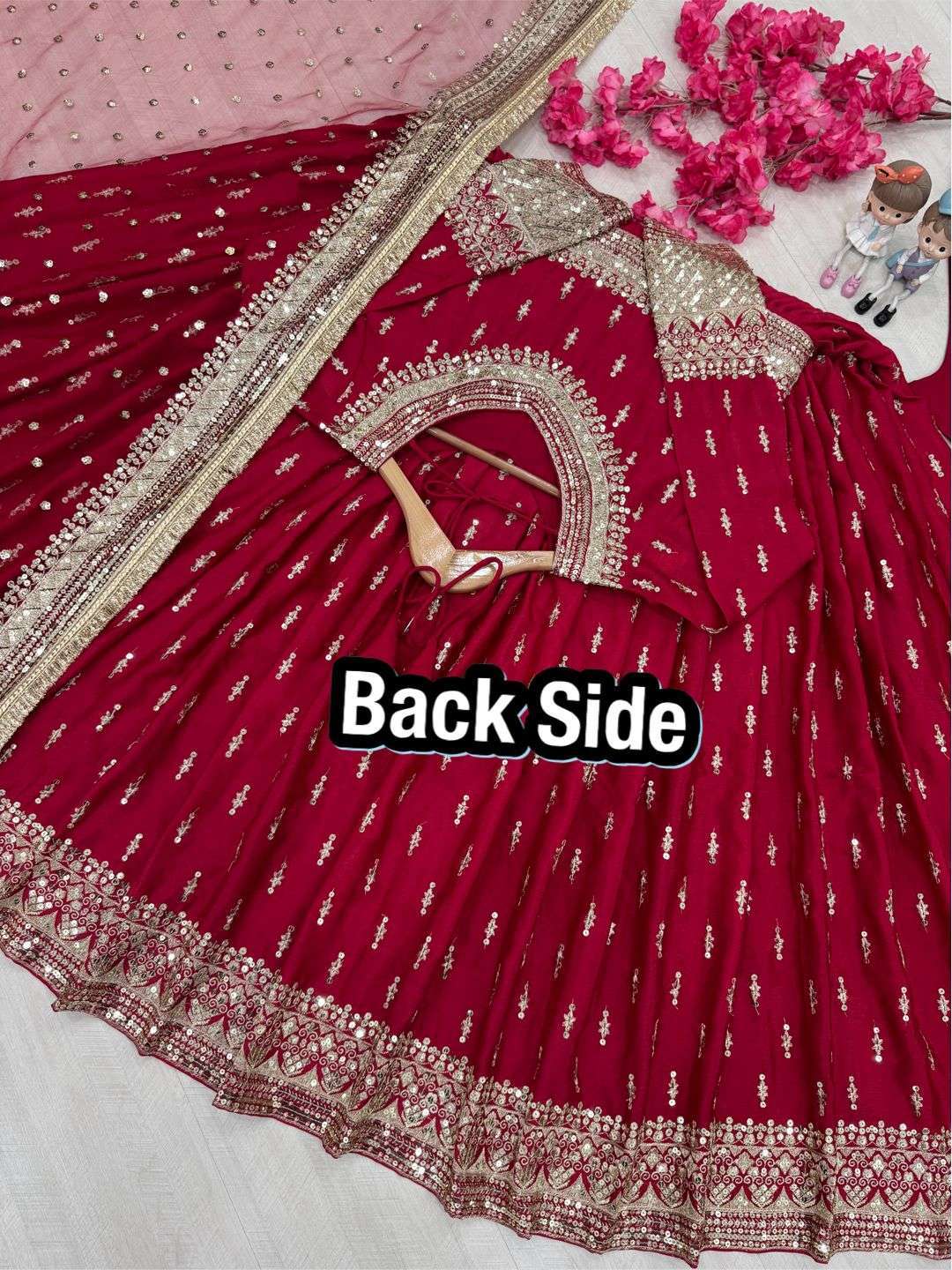 PD 1111 SILK DESIGNER PARTY WEAR ANARKALI GOWN DRESS