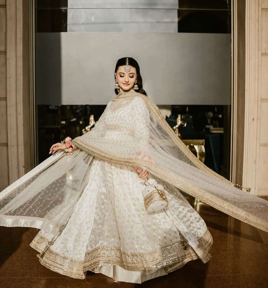 PD 1111 SILK DESIGNER PARTY WEAR ANARKALI GOWN DRESS